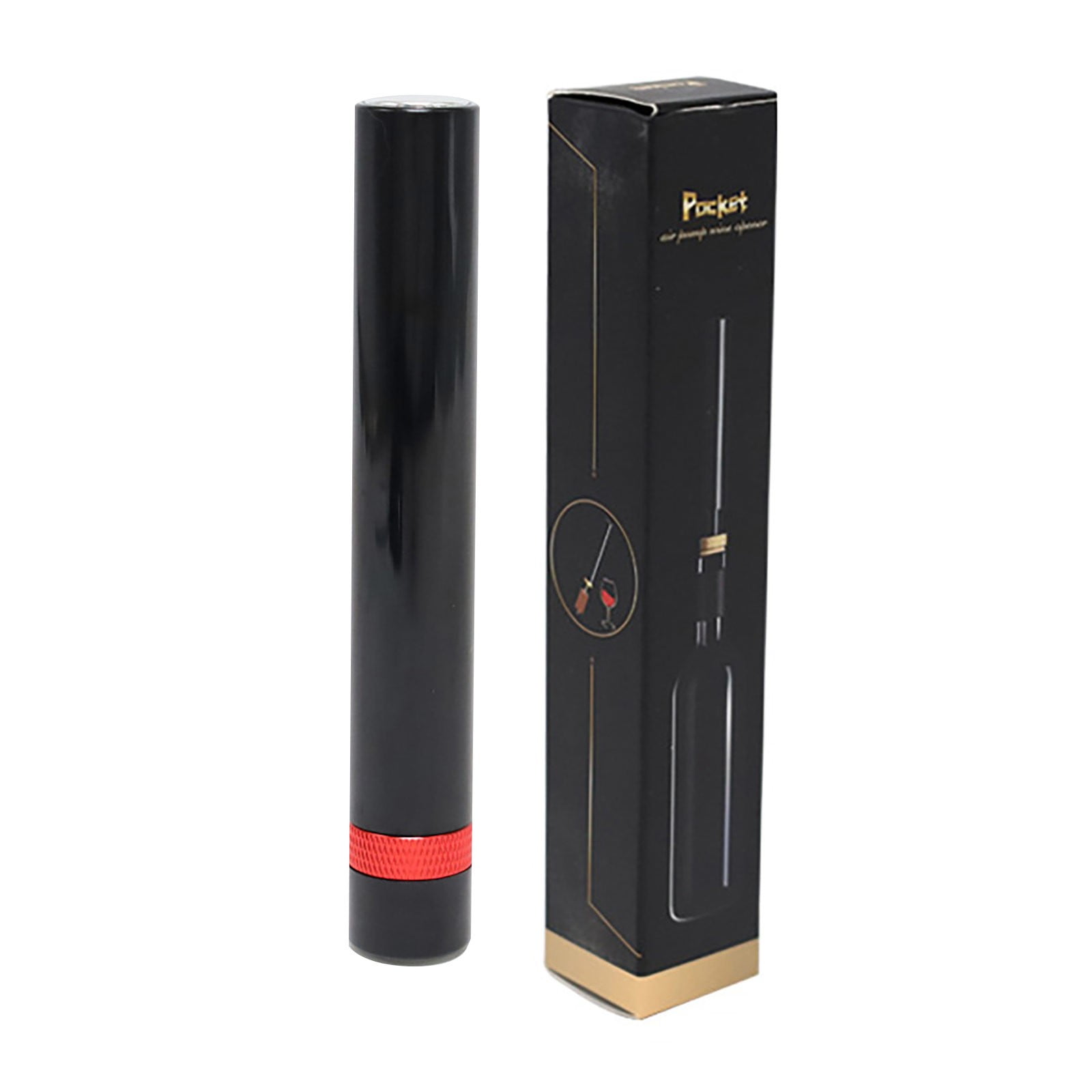 JWDX Bottle Opener Clearance, Innovative Needle Air Pressure Stylish Wine Opener Portable Home Quick Opening Tool Designed for Those Pursuing Taste. Red - Image 1