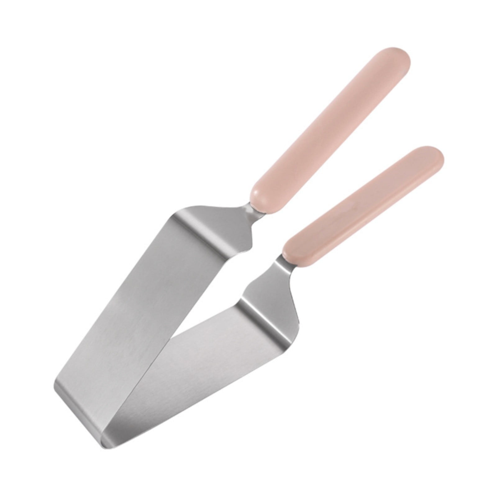 JWDX Cutter Clearance, Cake Cutter Triangular Cake Cutter Stainless Cake Cutter | and Cake Cutter Cake Cake Elevator Cake Cake Elevator Tools for and Pizza Pink - Image 1