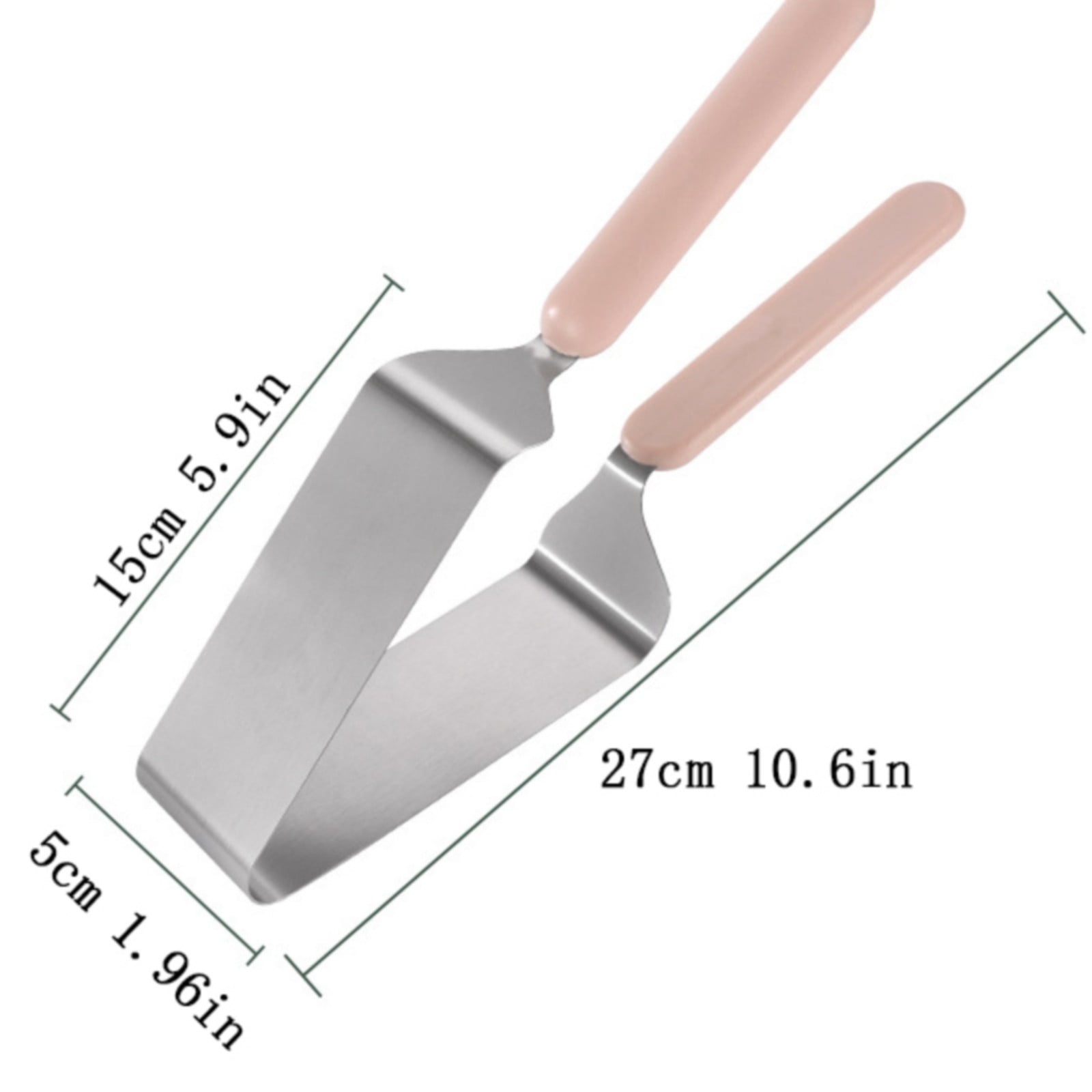 JWDX Cutter Clearance, Cake Cutter Triangular Cake Cutter Stainless Cake Cutter | and Cake Cutter Cake Cake Elevator Cake Cake Elevator Tools for and Pizza Pink - Image 4
