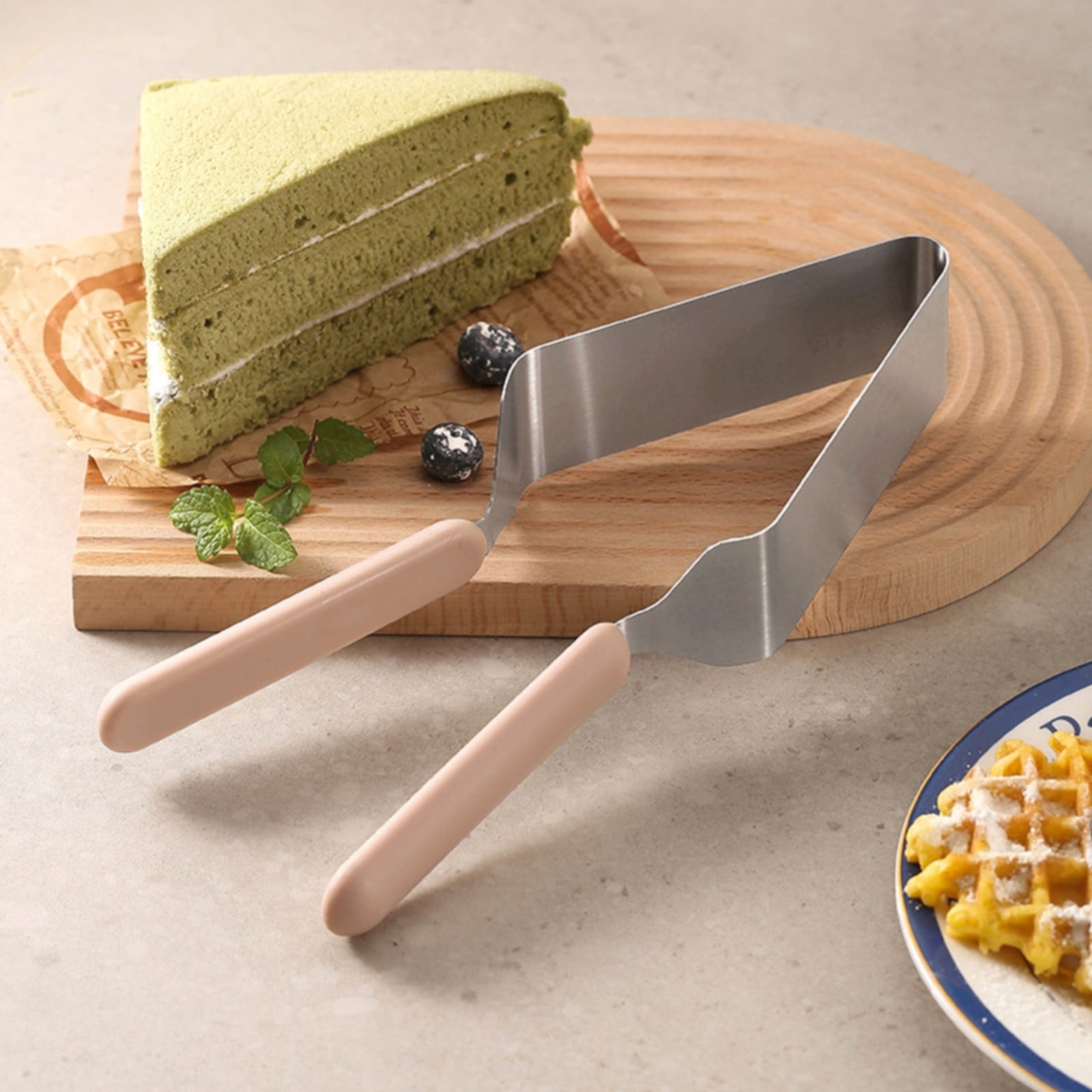 JWDX Cutter Clearance, Cake Cutter Triangular Cake Cutter Stainless Cake Cutter | and Cake Cutter Cake Cake Elevator Cake Cake Elevator Tools for and Pizza Pink - Image 5