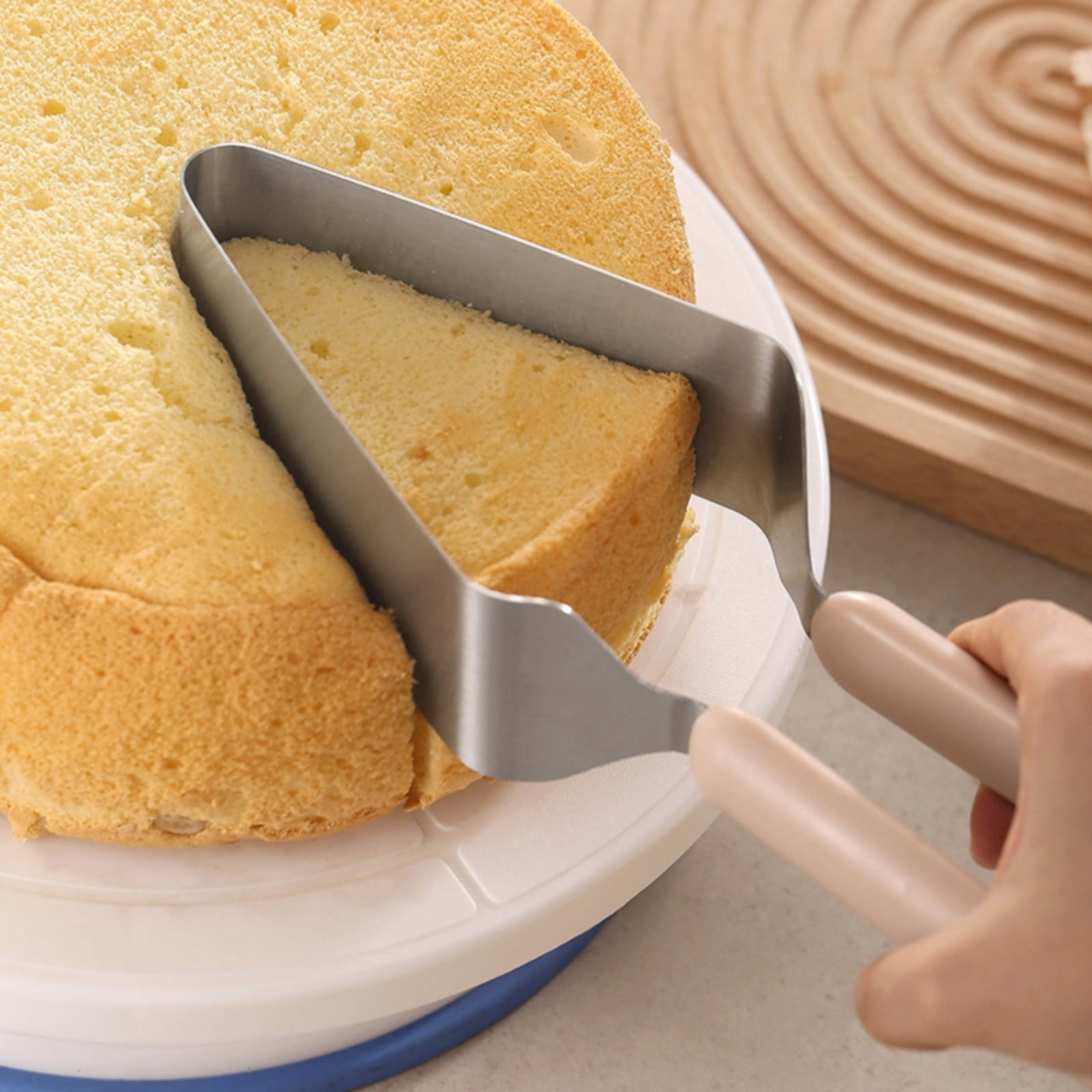 JWDX Cutter Clearance, Cake Cutter Triangular Cake Cutter Stainless Cake Cutter | and Cake Cutter Cake Cake Elevator Cake Cake Elevator Tools for and Pizza Pink - Image 7
