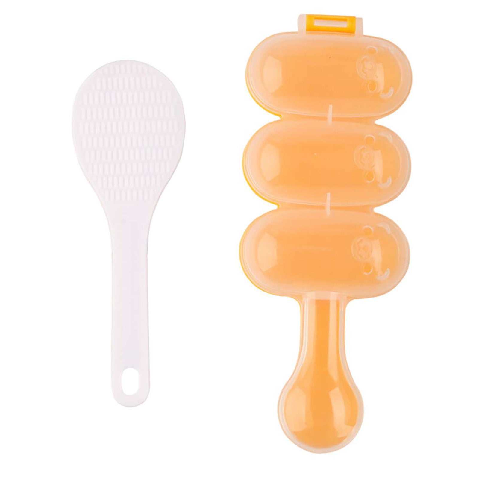 JWDX Cake Mould Clearance, Rice Maker with Rice Kitchen Cooking Tools for Home Kitchen Rice Rice Shaper Rice Shaker Maker Yellow - Image 1