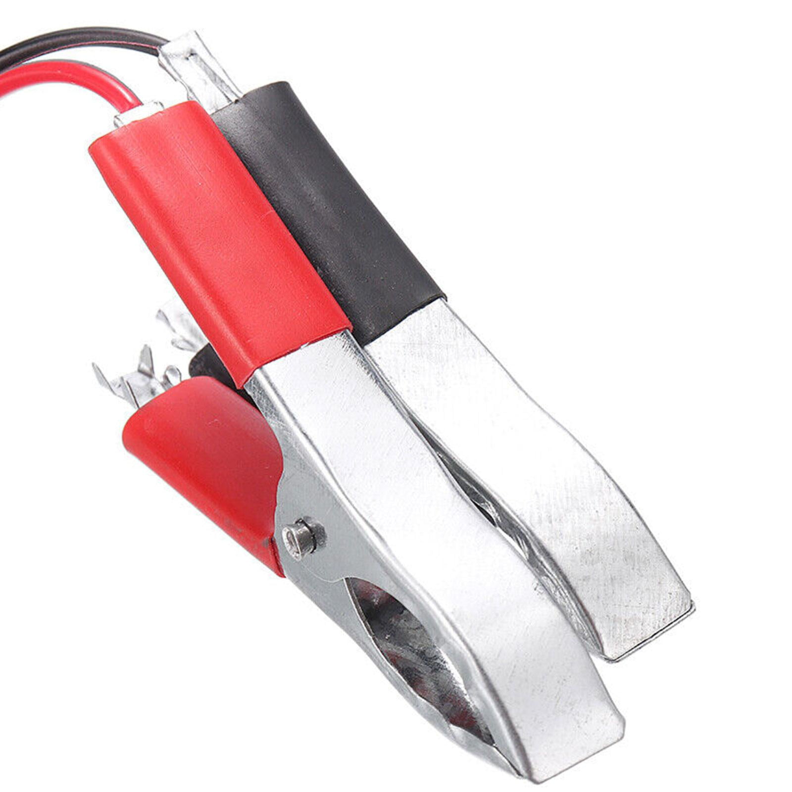 12V Battery Clip To Car Cigarette Lighter Female Socket Clamp Adapter Cable H6N5 - Image 8