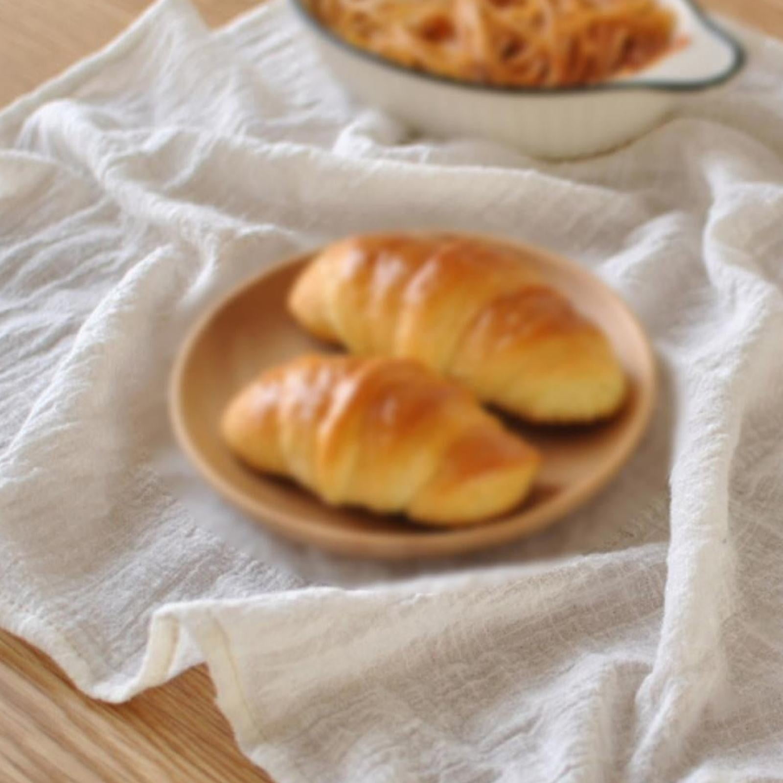 JWDX Placemat Clearance, Table Napkins Cloth Green Cotton Napkin Reusable Christmas Table Decor Napkins As shown - Image 7