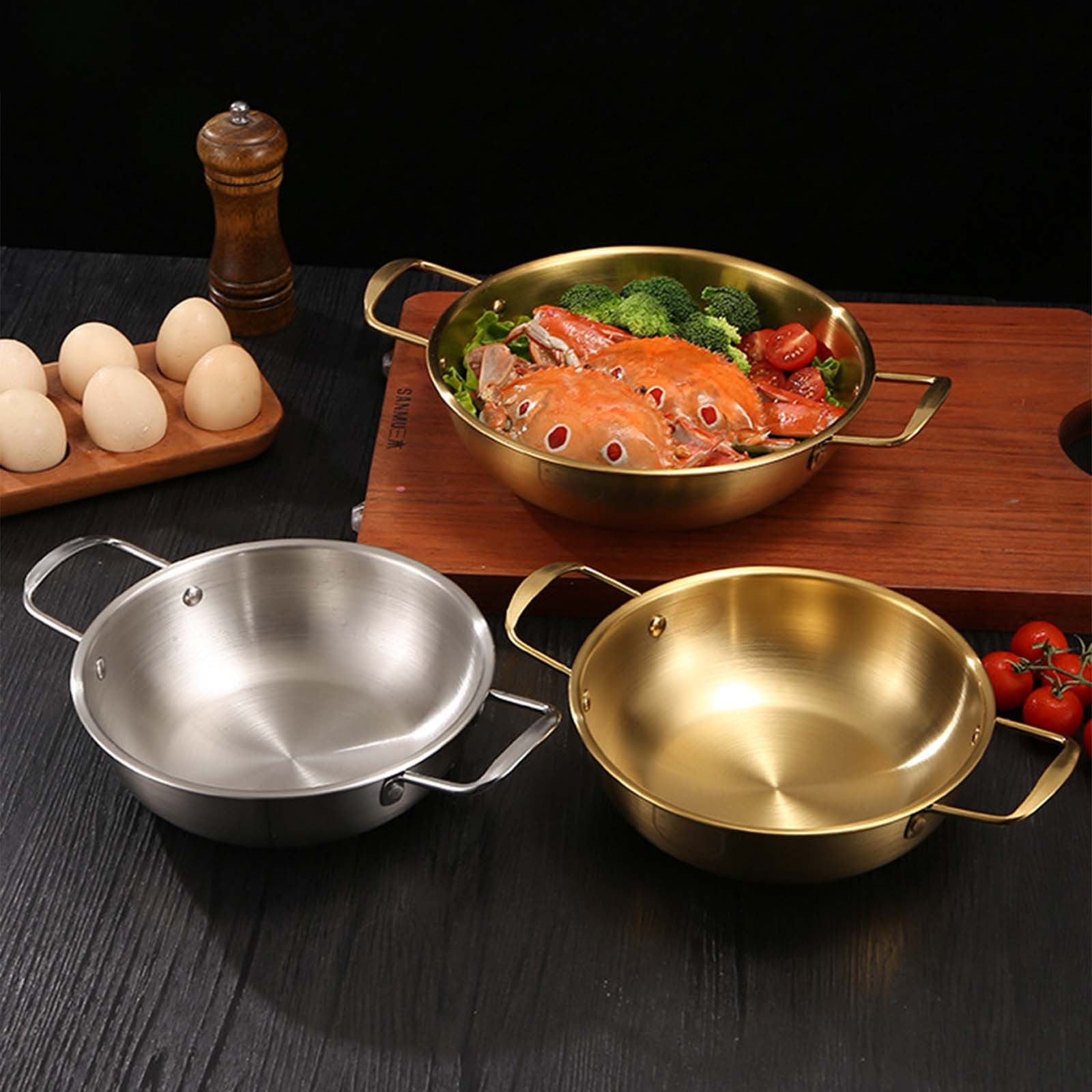 JWDX Stainless Steel Instant Noodle Pot Clearance, 7.1