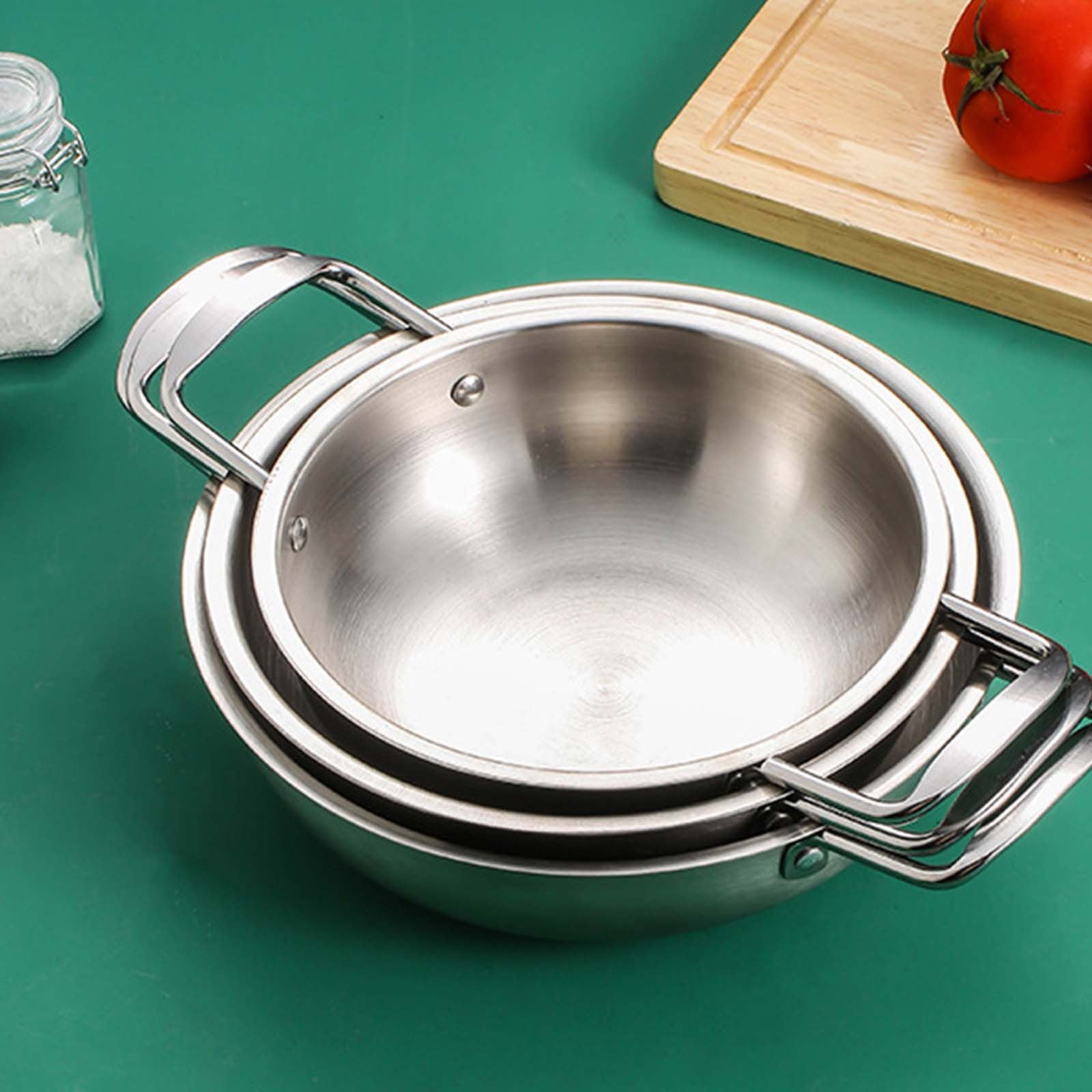 JWDX Stainless Steel Instant Noodle Pot Clearance, 7.1