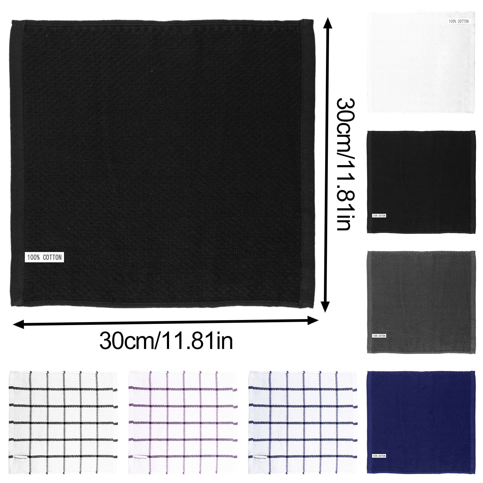 JWDX Wipes Clearance, Cleaning Kitchen Fast Absorbent Microfiber Towels Rags and Cloths Drying Super Cotton Dish Dish Soft Kitchen Dishcloths Towels Dish Cloth Microfiber Wipes BU1 - Image 4