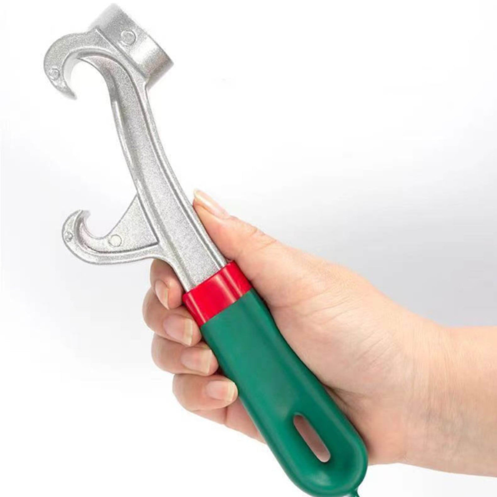 JWDX Bottle Opener Clearance, Aluminum Can Opener Tool 5 Gallon 8.5 Inch Paint Can Opener Metal Can Opener Lid Opener Tool Non Slip Rubber Handle for Home Industrial Use As shown - Image 6