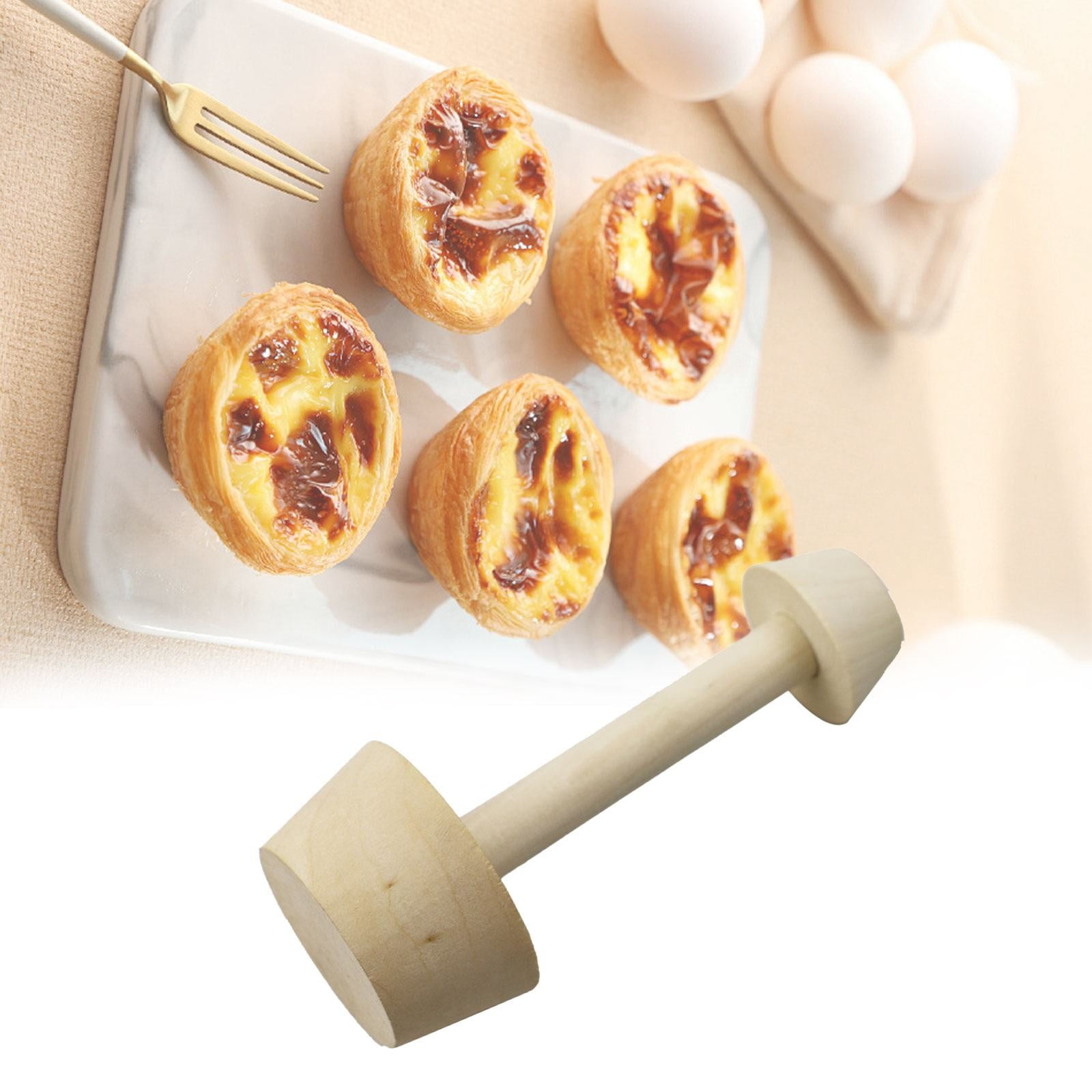 JWDX Cake Mould Clearance, Egg Mould Wooden Dough Mould Portable Egg Tray Mould Double Egg Mould As shown - Image 3