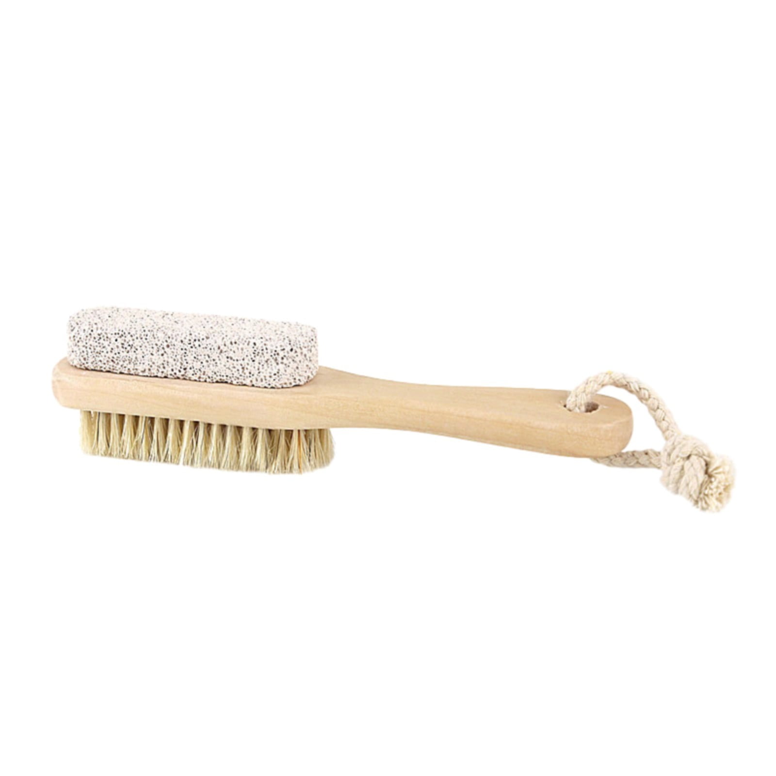 JWDX Cleaning Brush Clearance, Scrub Tool Pedicure Tools for Feet Body Brush Foot Scraper Exfoliating Wooden Pumice Stone Brush Rubbing Foot Board with Wood Grinding Foot Stone Small Brush Rubbing As shown - Image 1