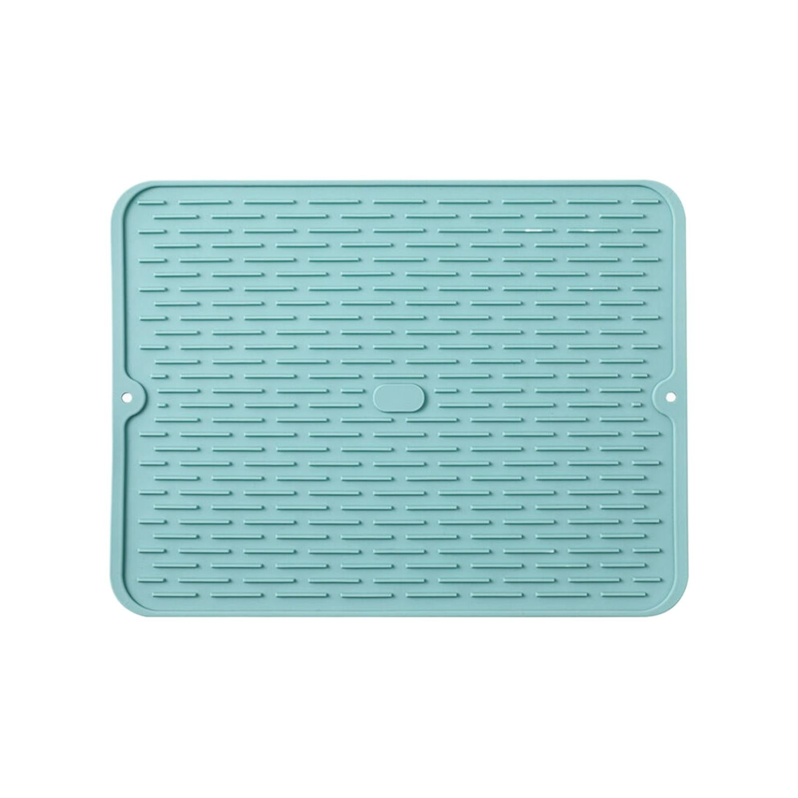 JWDX Placemat Clearance, Silicone Dish Drying Mat 2025 New Kitchen Sink Silicone Draining Mat Fast Drying Stone Sink Tray Heat Silicone Mat Easy Clean Raised Edge Holds Water B - Image 1