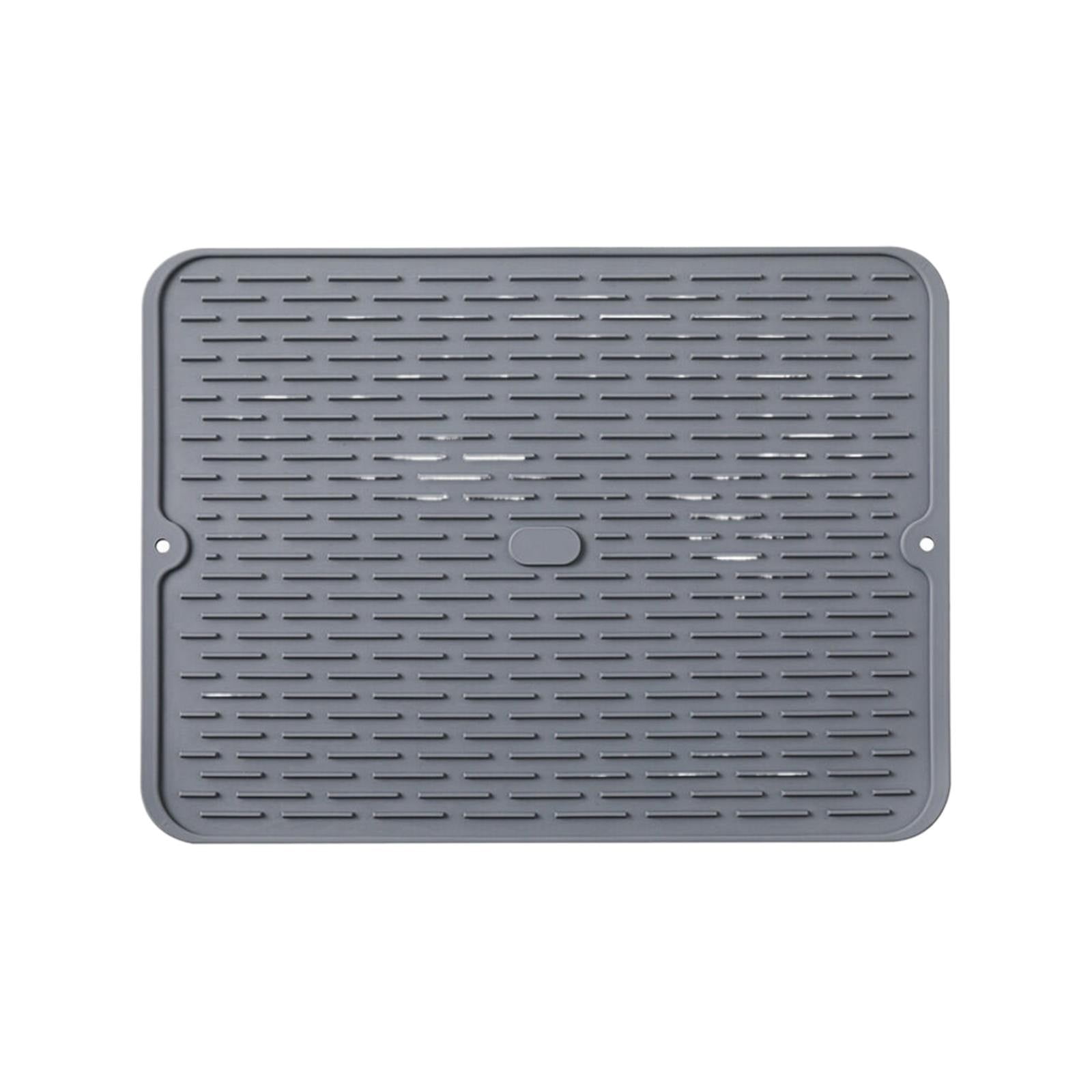 JWDX Placemat Clearance, Silicone Dish Drying Mat 2025 New Kitchen Sink Silicone Draining Mat Fast Drying Stone Sink Tray Heat Silicone Mat Easy Clean Raised Edge Holds Water C - Image 1