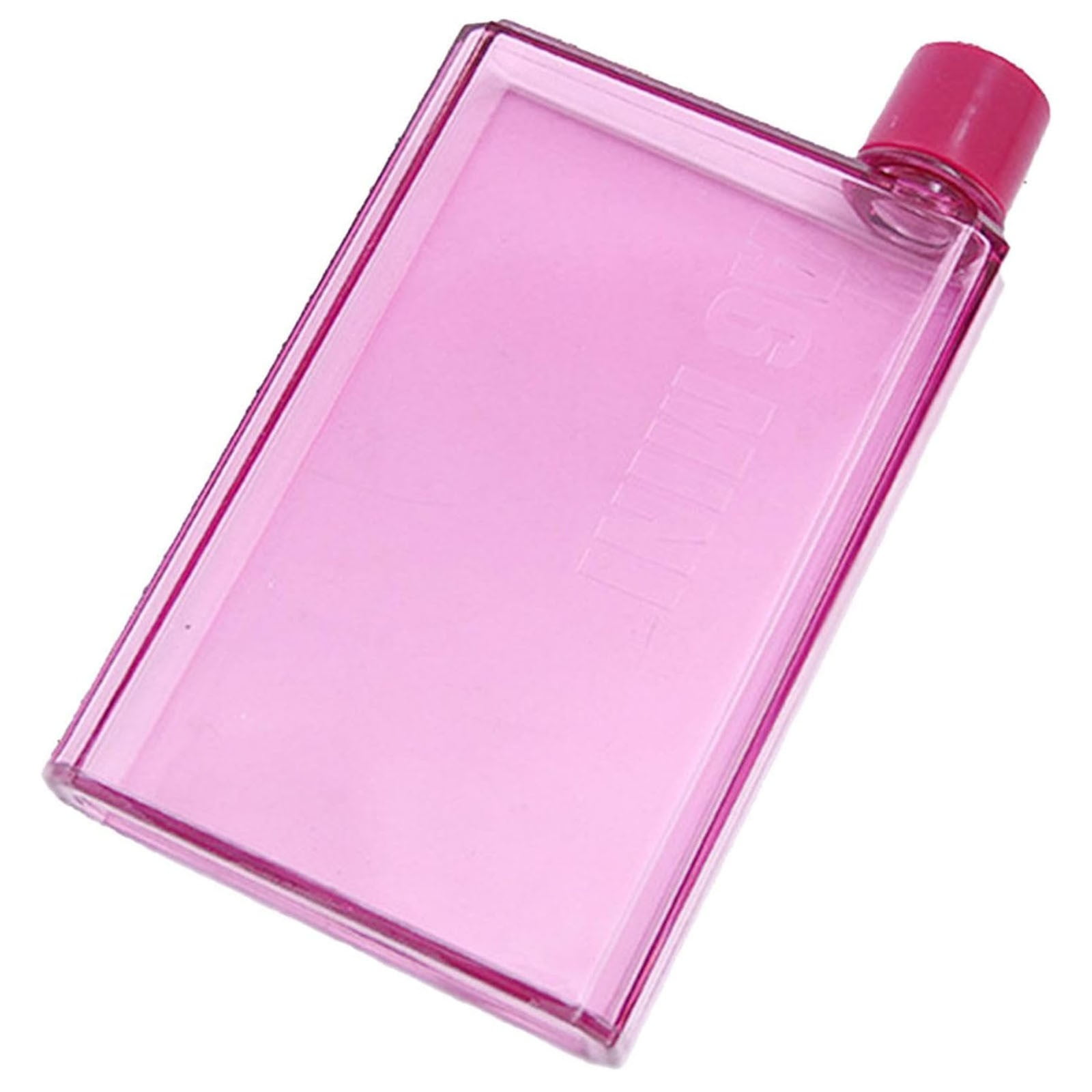 JWDX Glass and Bottle Clearance, Flat Water Bottle Slim Water Bottle for Purse Leak Proof Slim Handbag Poket Drinking Bottle for Outdoor Sports Fitness Camping Hiking Cycling 750Ml Clear - Image 1