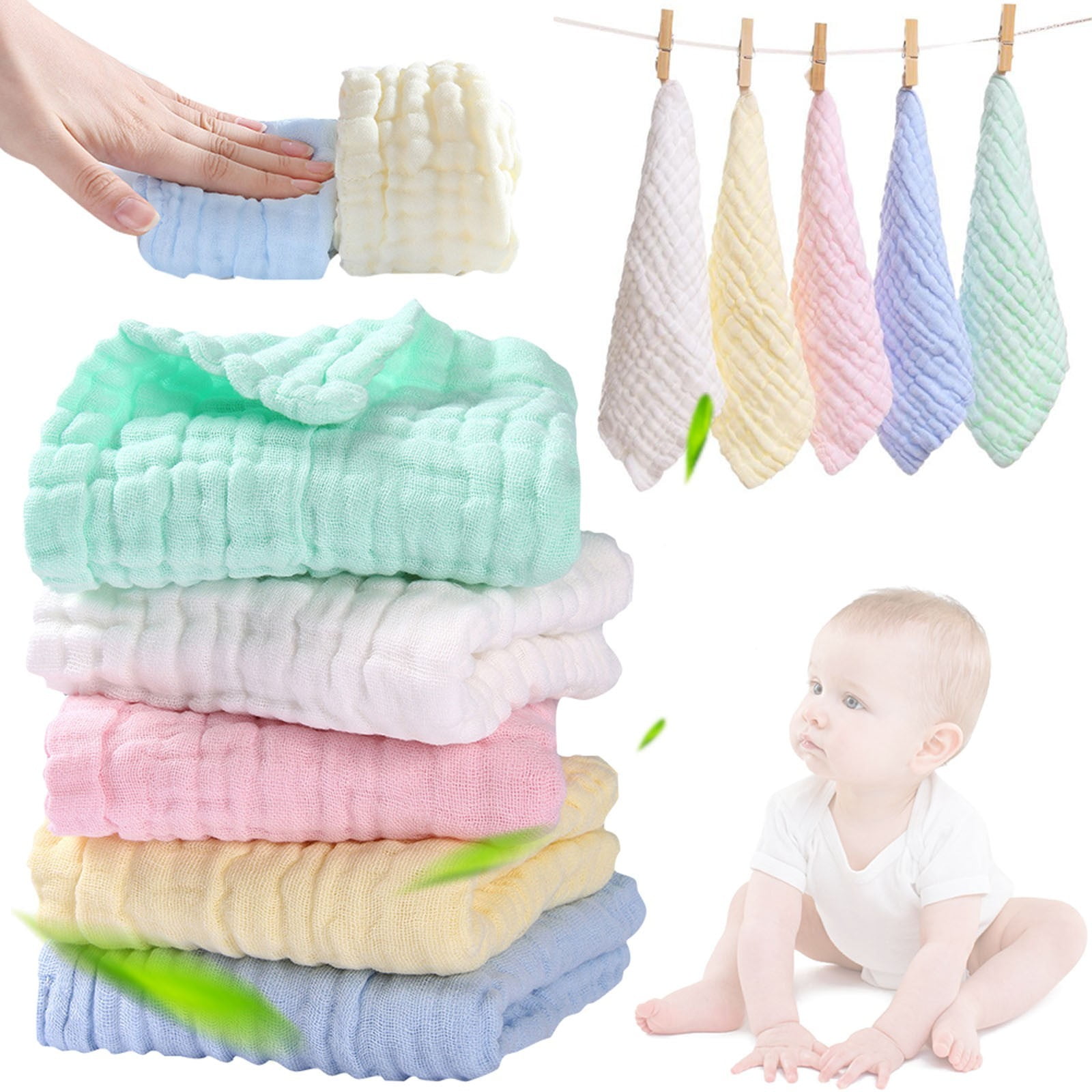 JWDX Wipes Clearance, 1Pcs Rag Dish Cloth Water Absorption Thickening Pot Washing Towel Table Kitchen Dishcloth As shown - Image 5
