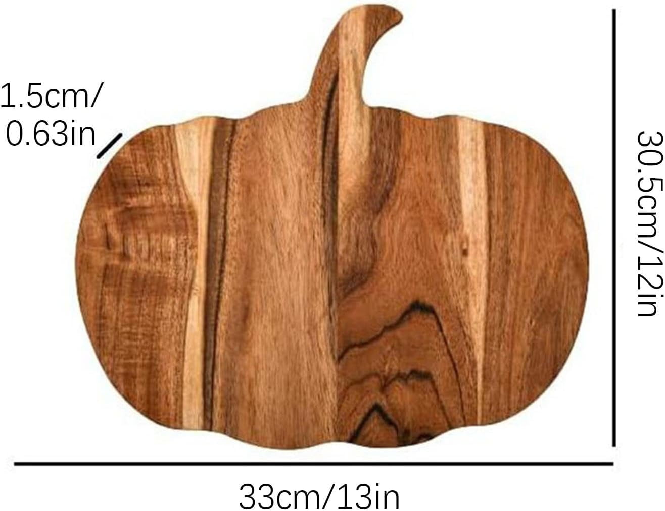 JWDX Cooking Utensils Clearance, Kitchen Pumpkin Cutting Board Halloween Charcuterie Wooden Boards Halloween Pumpkin Shaped Wood Cutting Board Cooked Food Wooden Board for Chopping Meat As shown - Image 2