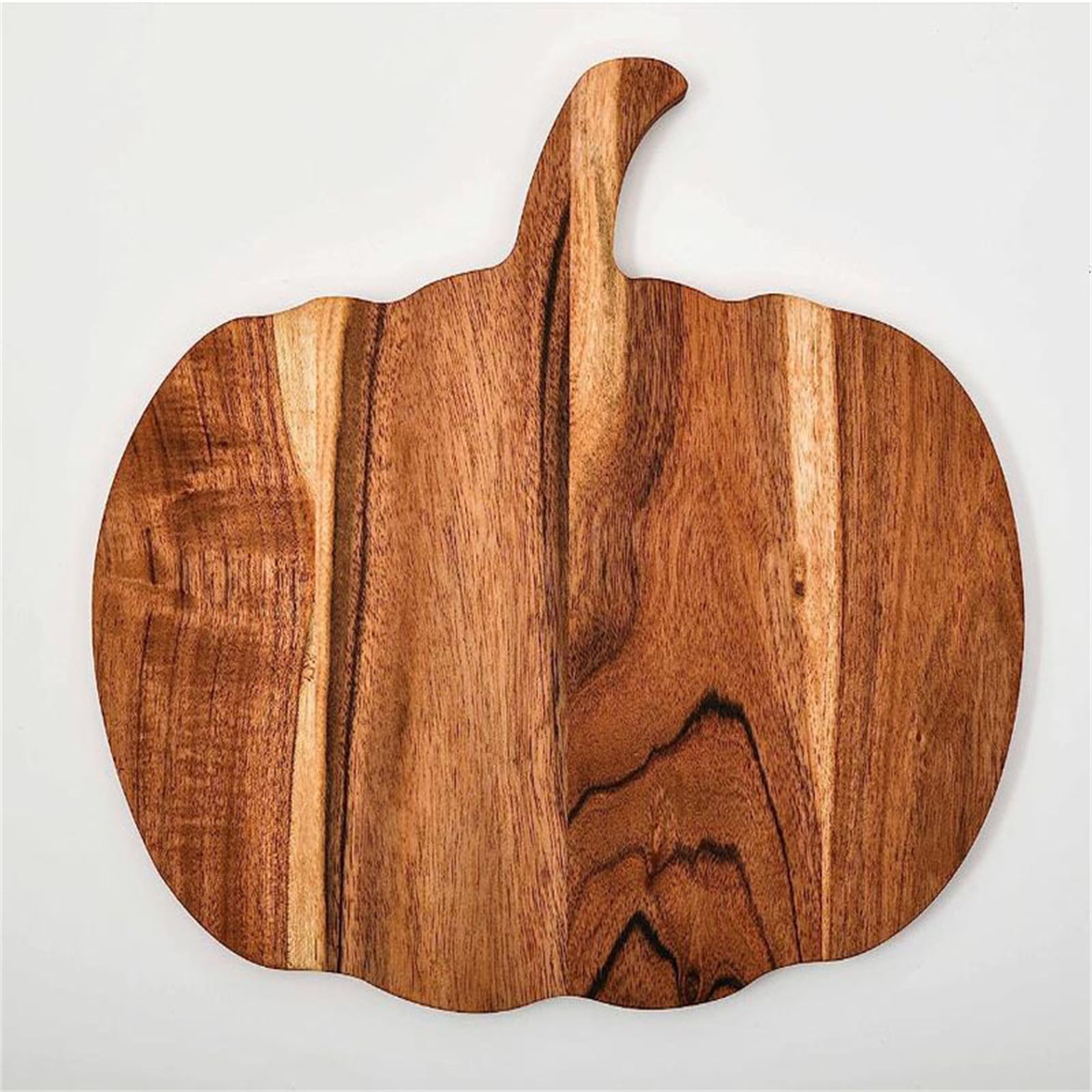 JWDX Cooking Utensils Clearance, Kitchen Pumpkin Cutting Board Halloween Charcuterie Wooden Boards Halloween Pumpkin Shaped Wood Cutting Board Cooked Food Wooden Board for Chopping Meat As shown - Image 5