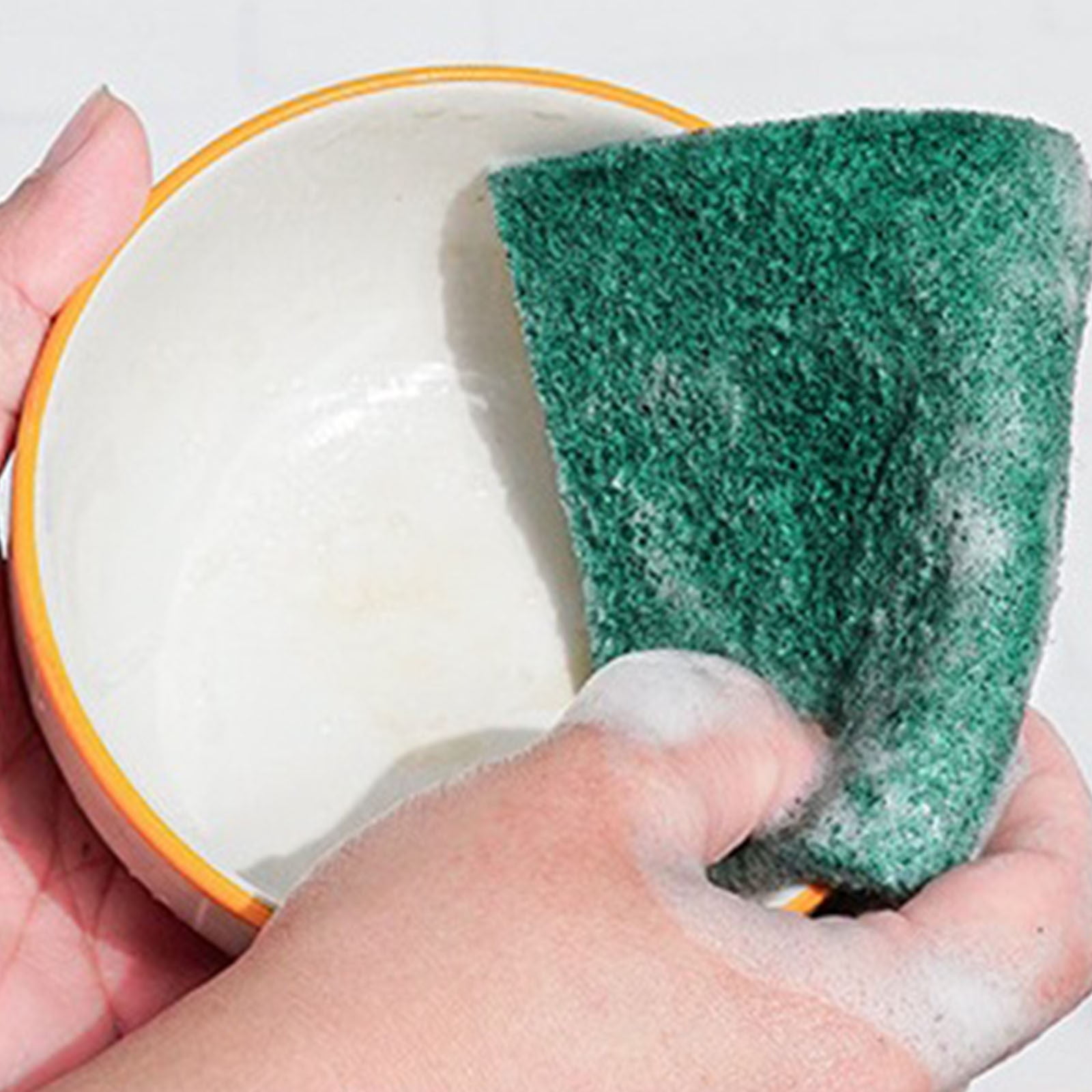 JWDX Kitchen Cleaning Supplies Clearance, Heavy Duty Scour Pads Scouring Pads for Kitchen and Dish Cleaning As shown - Image 5