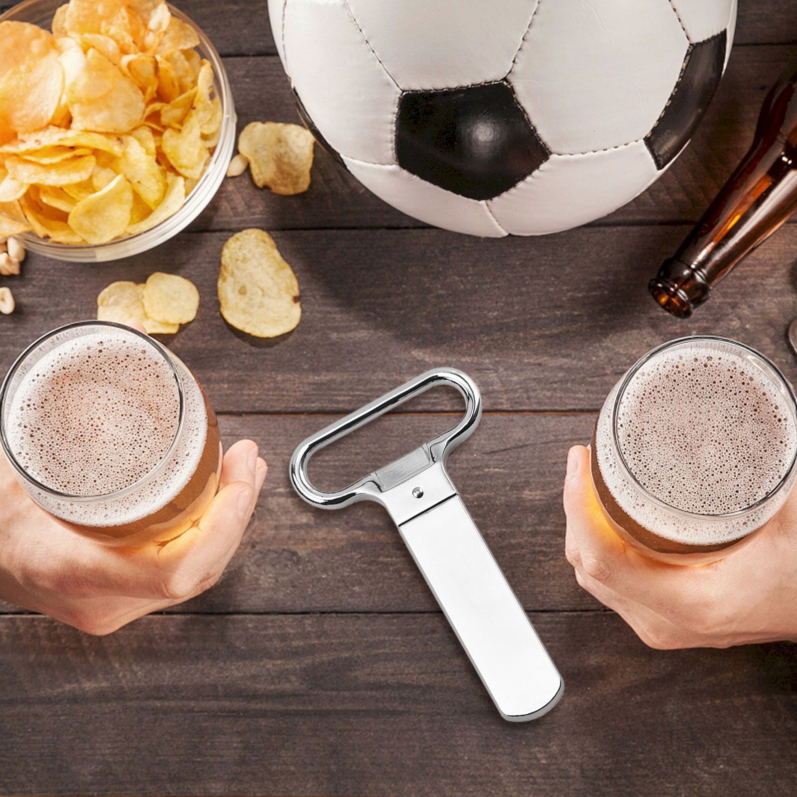 JWDX Bottle Opener Clearance, Bottle Openers Wine Cork Extractor Corkscrew Beer Corks Stainless Two Jaw Puller Used to Open Bottles A - Image 6