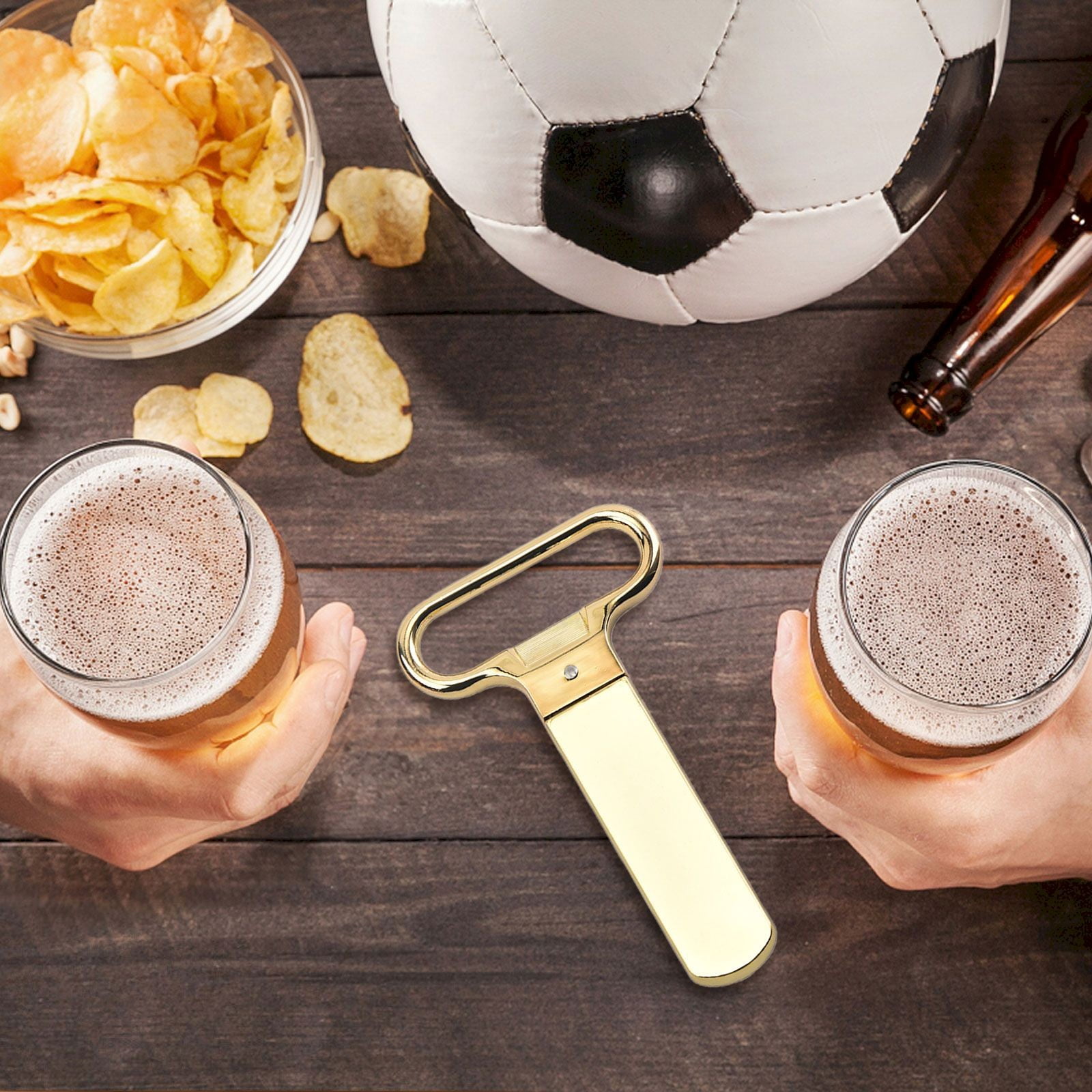 JWDX Bottle Opener Clearance, Bottle Openers Wine Cork Extractor Corkscrew Beer Corks Stainless Two Jaw Puller Used to Open Bottles B - Image 6