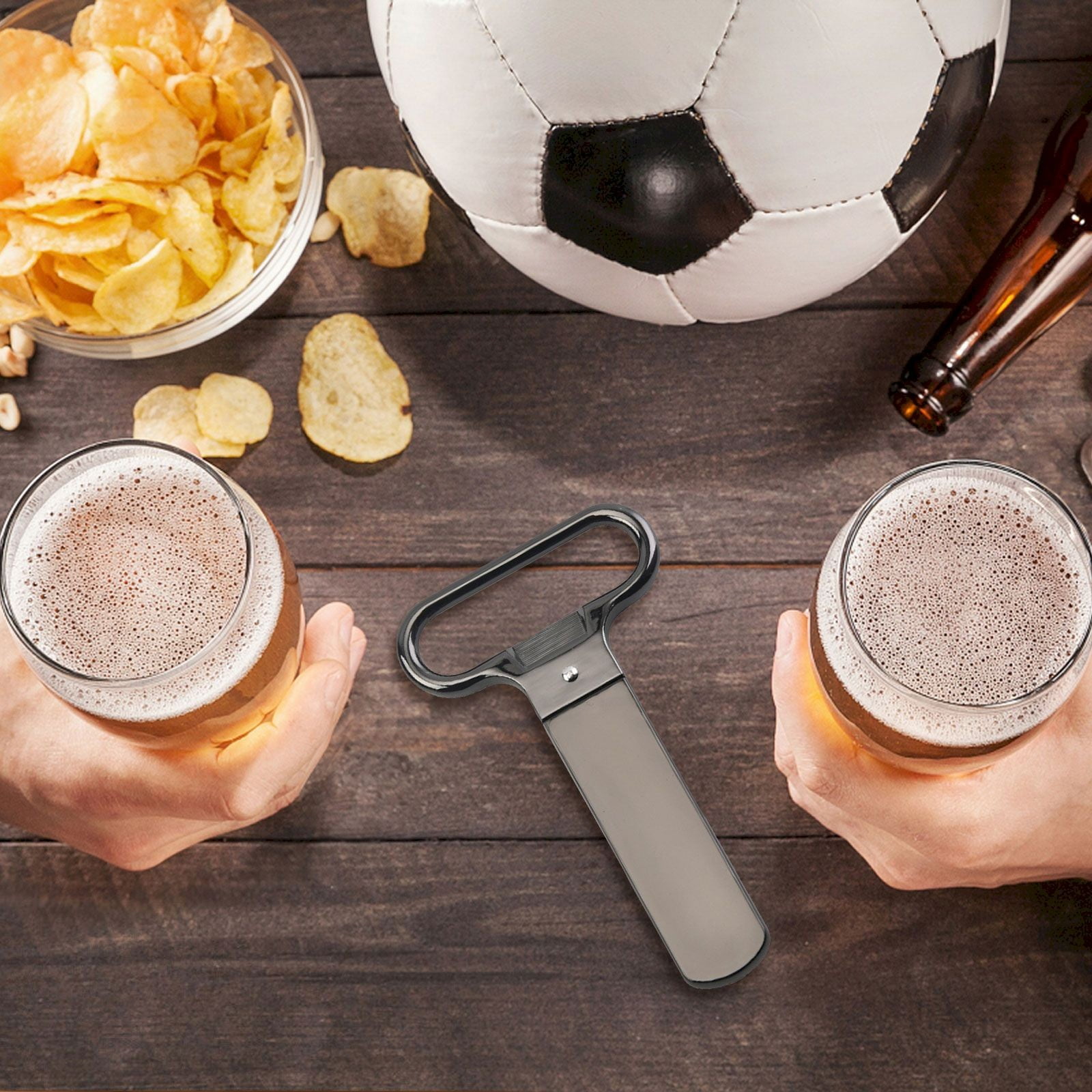 JWDX Bottle Opener Clearance, Bottle Openers Wine Cork Extractor Corkscrew Beer Corks Stainless Two Jaw Puller Used to Open Bottles C - Image 6