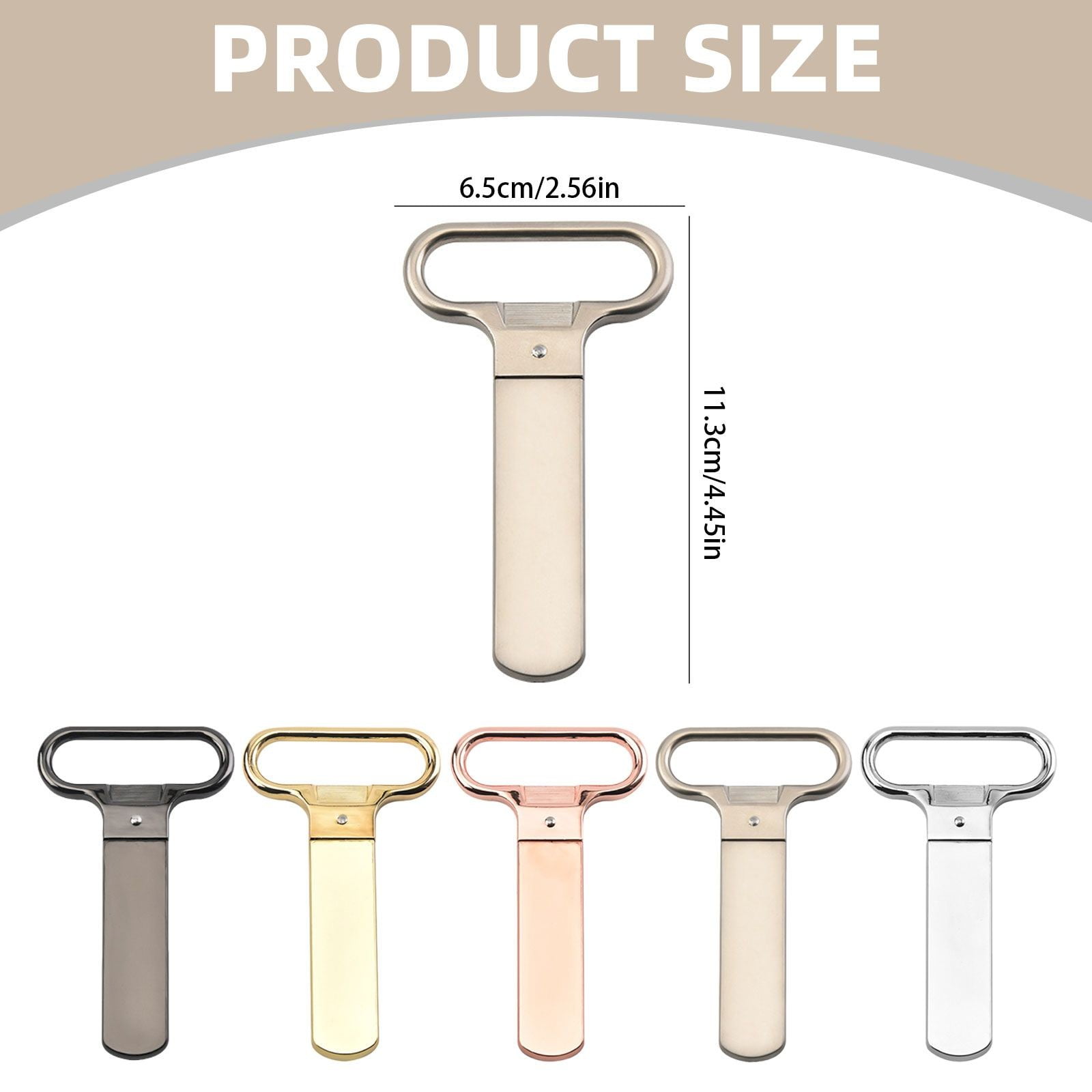 JWDX Bottle Opener Clearance, Bottle Openers Wine Cork Extractor Corkscrew Beer Corks Stainless Two Jaw Puller Used to Open Bottles D - Image 3
