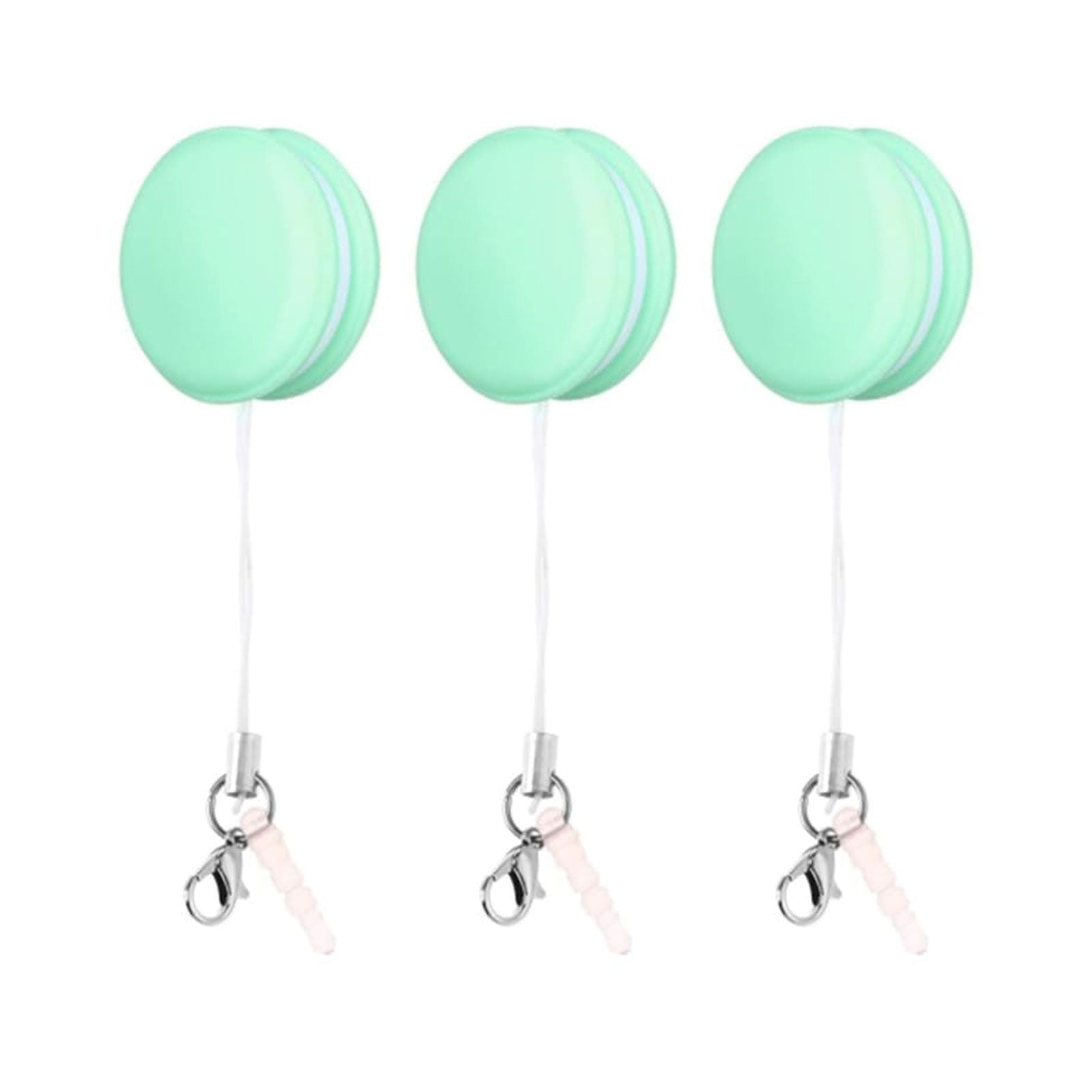 JWDX Cleaning Balls Clearance, Fingerprint Eraser for Screens 2025 New Fingerprint Eraser Macaronpro Phone Screen Cleaner Screen Wiper with String for Hanging Keys Portable Screen Glasses Green - Image 1