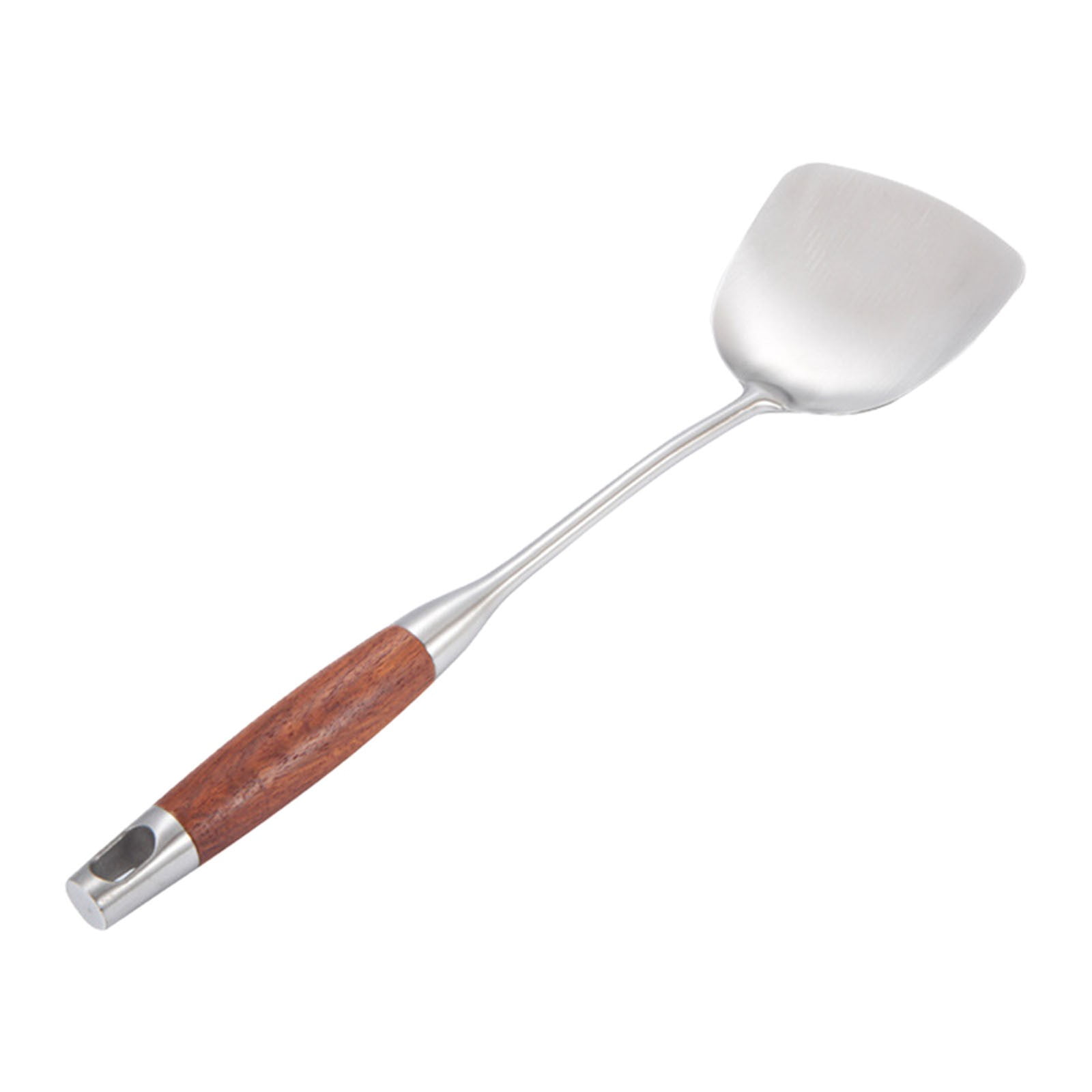 JWDX Tableware Clearance, Metal Spatula Cooking Utensils Metal Spatula for Skillet Stainless Grill Bbq Spatulas Wide Long Wood Handle As shown - Image 1