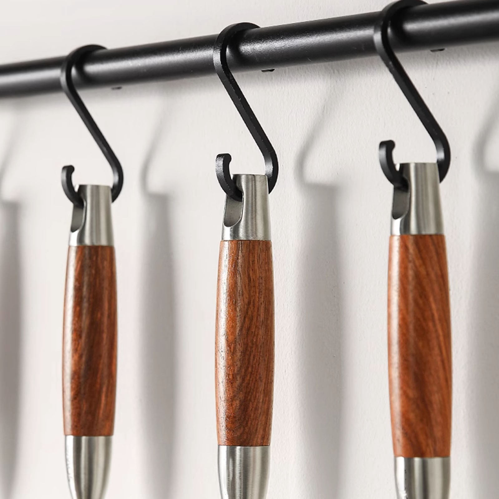 JWDX Tableware Clearance, Metal Spatula Cooking Utensils Metal Spatula for Skillet Stainless Grill Bbq Spatulas Wide Long Wood Handle As shown - Image 7