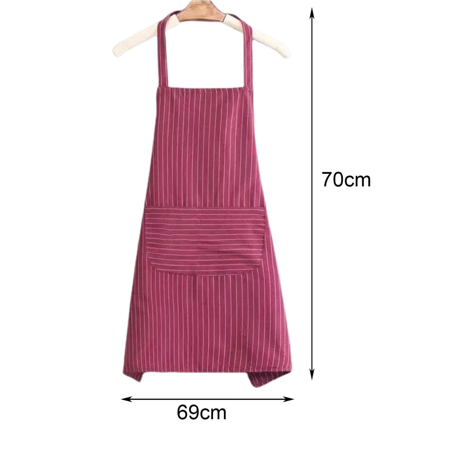 JWDX Apron Sleeve Clearance, Travelwant Kitchen Cooking Aprons Adjustable Bib Soft Apron with Pockets for Men Women As shown - Image 3