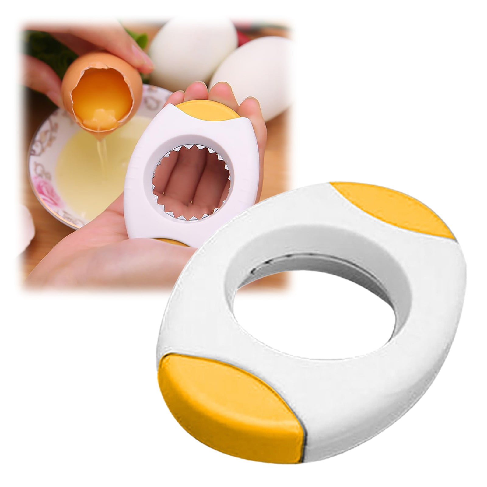 JWDX Bottle Opener Clearance, Consecutivte Egg Opener Egg Topper Cutter for Quickly Cutting off The Tops of All Type Eggs and Cook Unique Dishes Cutout Diameter 1.7 Inch Suitable for Banana Mushr A - Image 2