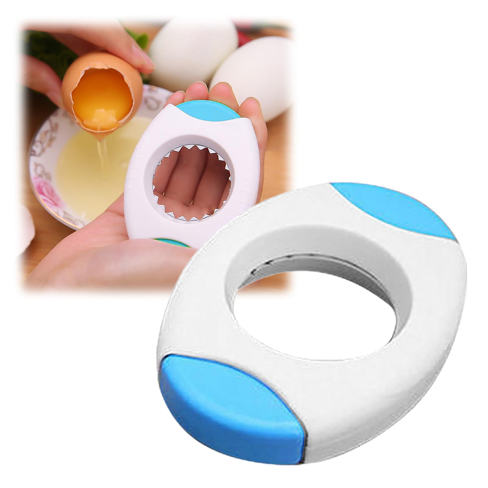 JWDX Bottle Opener Clearance, Consecutivte Egg Opener Egg Topper Cutter for Quickly Cutting off The Tops of All Type Eggs and Cook Unique Dishes Cutout Diameter 1.7 Inch Suitable for Banana Mushr B - Image 2