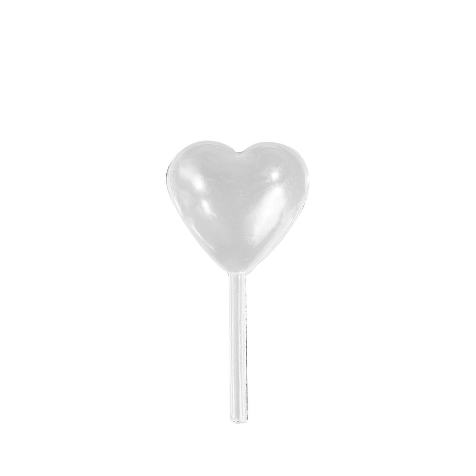 JWDX Cake Inserts Clearance, 50Pcs 4Ml Mini Transfer Cupcakes Pipettes Heart Round Shape Disposable Plastic Liquid for Cupcake Dessert Strawberries And As shown - Image 1