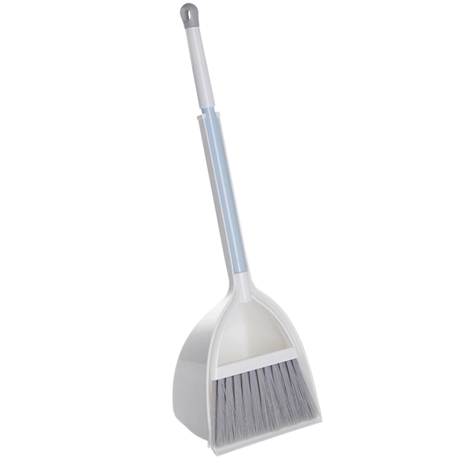 JWDX Cleaning Brush Clearance, Small and Dustpan Set Broomstick and Dust Pan Combo for Home Kitchen Room Kids Housework Cleaning Craft (White) As shown - Image 8