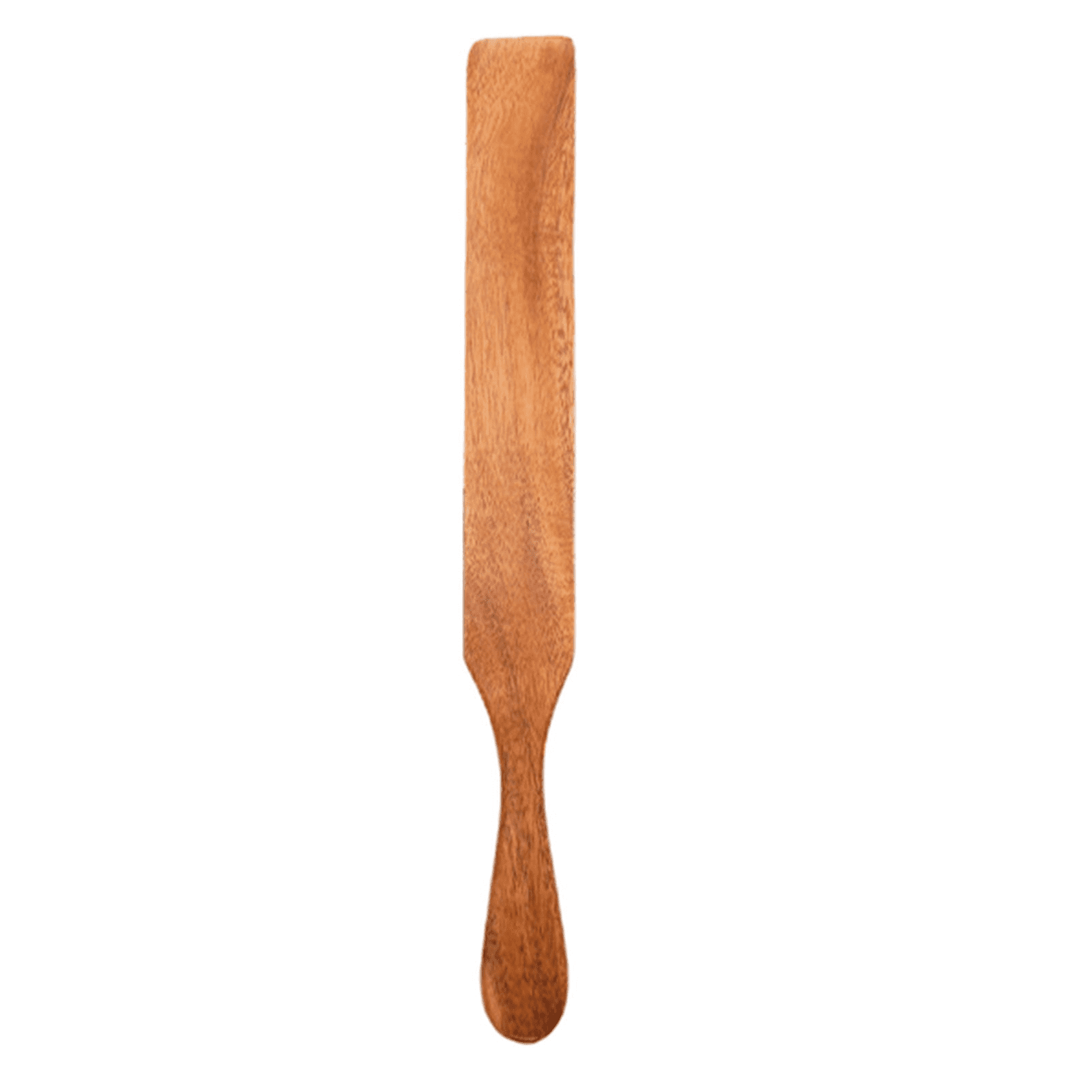 JWDX Cooking Utensils Clearance, Visland Wooden Spatula Premium Natural Teak Wood Slotted Spatulas Spoons for Cookware Kitchen Cooking Heat for Stirring Mixing Serving 1Pc As shown - Image 2