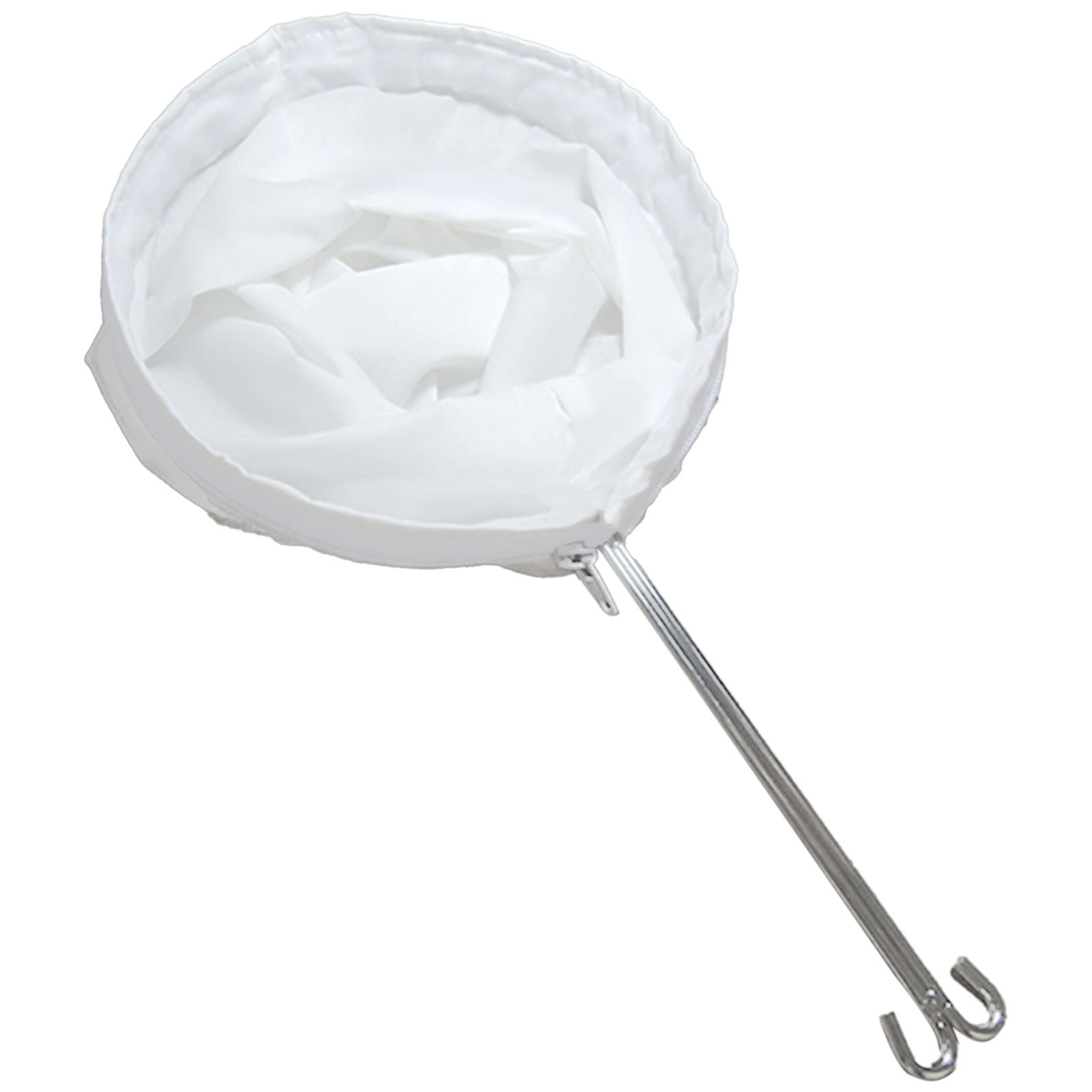 JWDX Strainers Clearance, 1Reusable Coffee Powder Tea Mesh Filter Bag with Stainless Handle Cotton Cloth Strainer As shown - Image 1