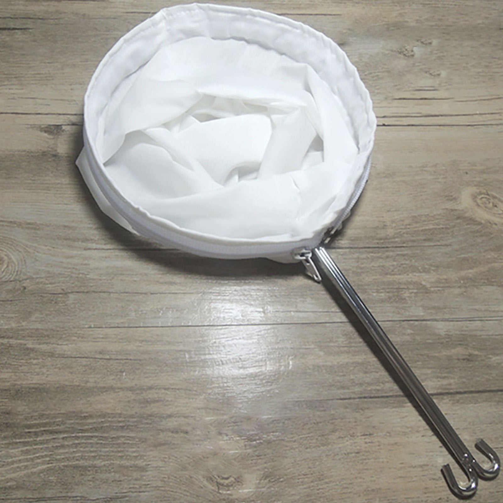 JWDX Strainers Clearance, 1Reusable Coffee Powder Tea Mesh Filter Bag with Stainless Handle Cotton Cloth Strainer As shown - Image 5