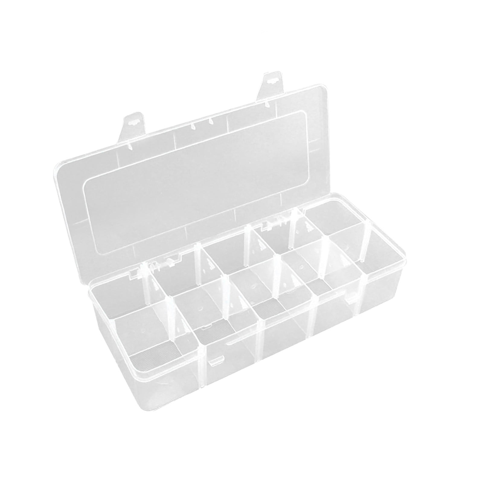JWDX Food Storage Clearance, Snack Box Containers for Little Boys and Girls Snack Box Containers with 10 Adjustable Compartments Snack Box for Travel Meals Portable Easy to Use and Clean As shown - Image 1
