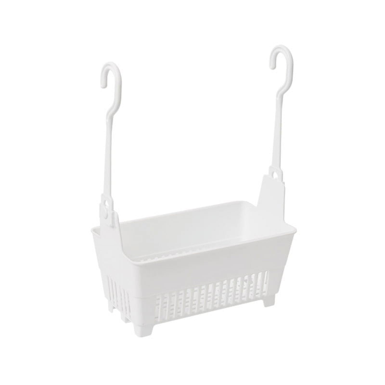 JWDX Rack Clearance, Sundries Hanging Basket Storage Drain Bag Shower Baskets with Hook Organizer As shown - Image 1
