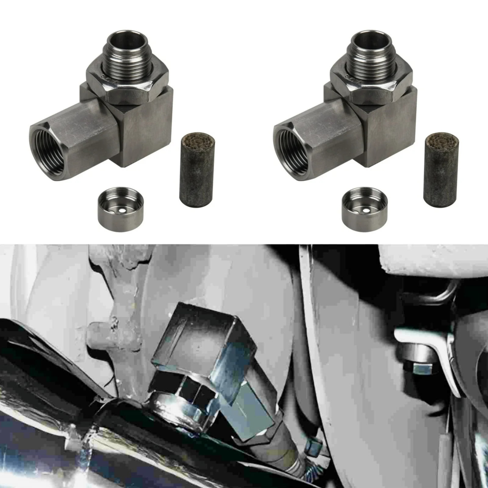 90 Degree Detachable Mini-catalytic Converter Sensor Automotive Accessories Mini-catalytic Converter M18X1.5 Oxygen Sensor Car O2 Sensor 1Pcs - Image 6