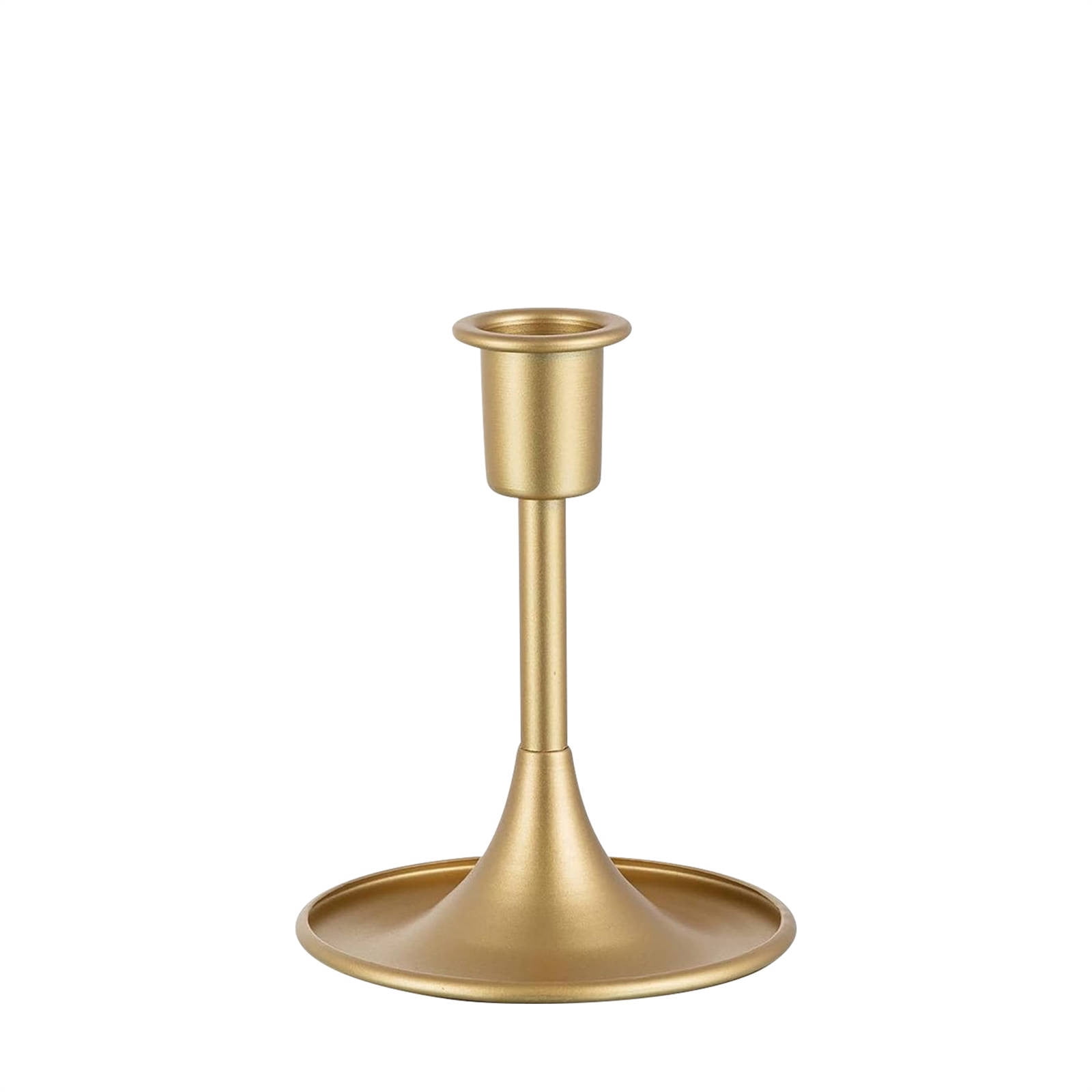 Clearance! JWDX Candlestick, Candlestick Holders, Candlestick Holders Taper Candle Holders Romadedi Gold Candle Stick Candle Holder for Table Centerpiece Wedding Reception Festive Christmas Mantel Z2-B - Image 1