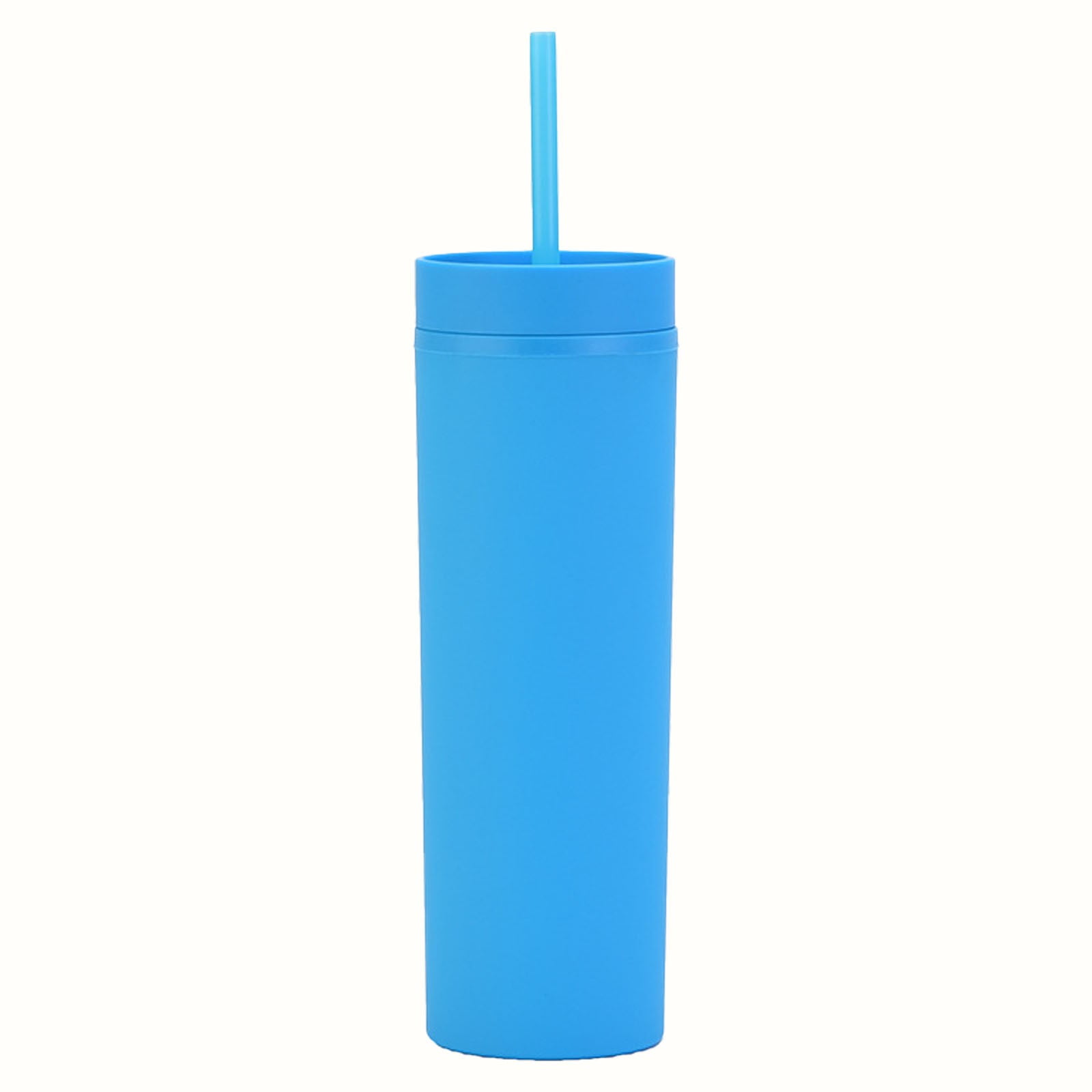 JWDX Glass and Bottle Clearance, 16Oz Tumbler with Lid and Plastic Water Coffee Tumbler Cup Water Bottle Slim Double Wall Reusable Plastic Tumbler Cups Travel Mug Coffee Cup 450Ml C - Image 1