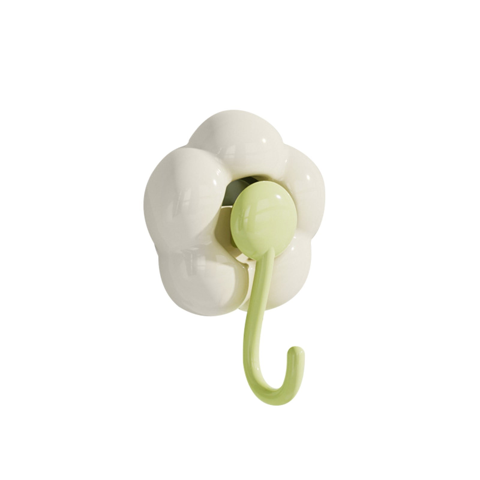 Clearance! JWDX Hooks, Traceless Hook, Sunflower Shaped Suction Cup Hooks for Hanging Without Drilling Leaving No Marks. Strong Vacuum Suction Hooks for Kitchen Living Room and Bathroom. Z4-Green - Image 1