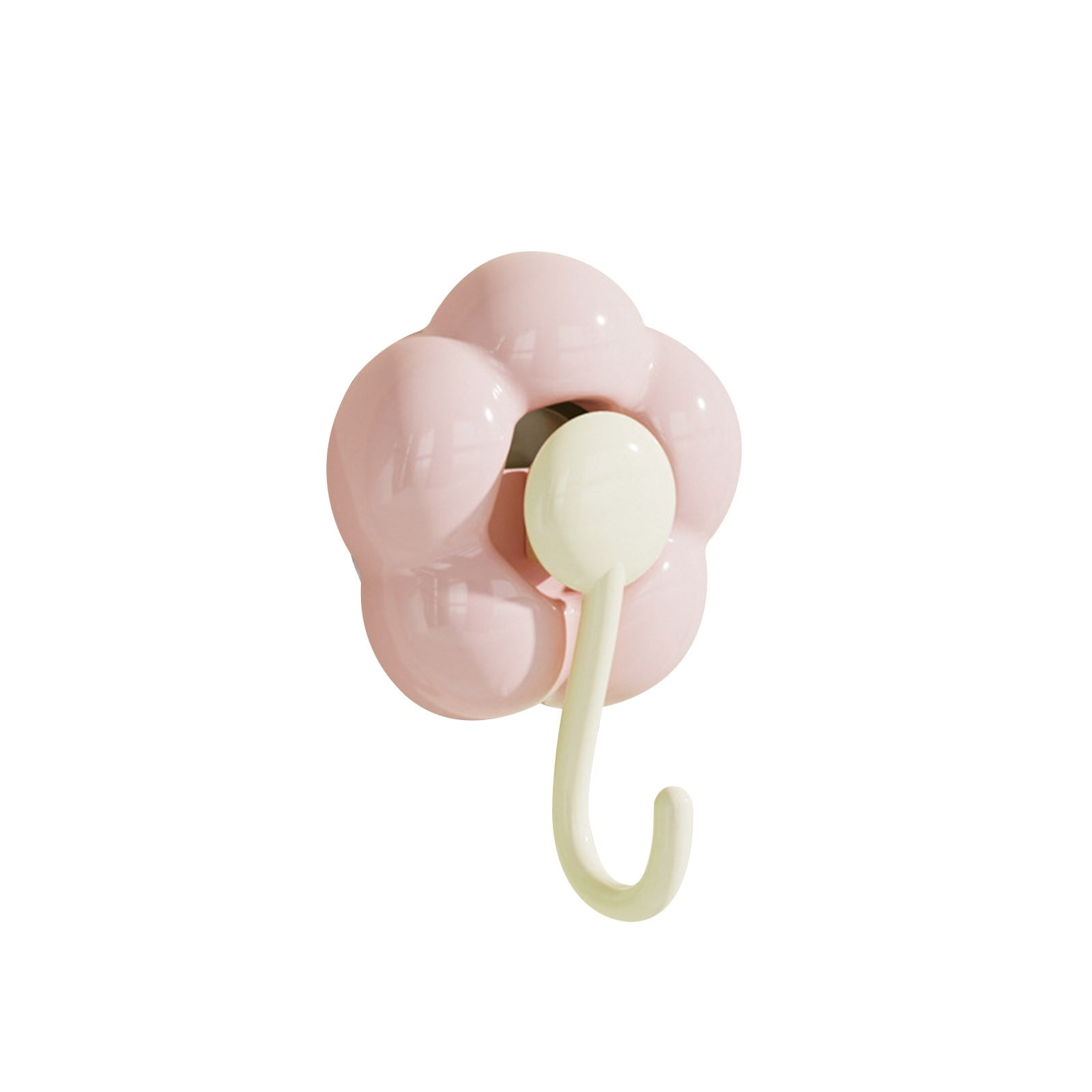 Clearance! JWDX Hooks, Traceless Hook, Sunflower Shaped Suction Cup Hooks for Hanging Without Drilling Leaving No Marks. Strong Vacuum Suction Hooks for Kitchen Living Room and Bathroom. Z4-Red - Image 1