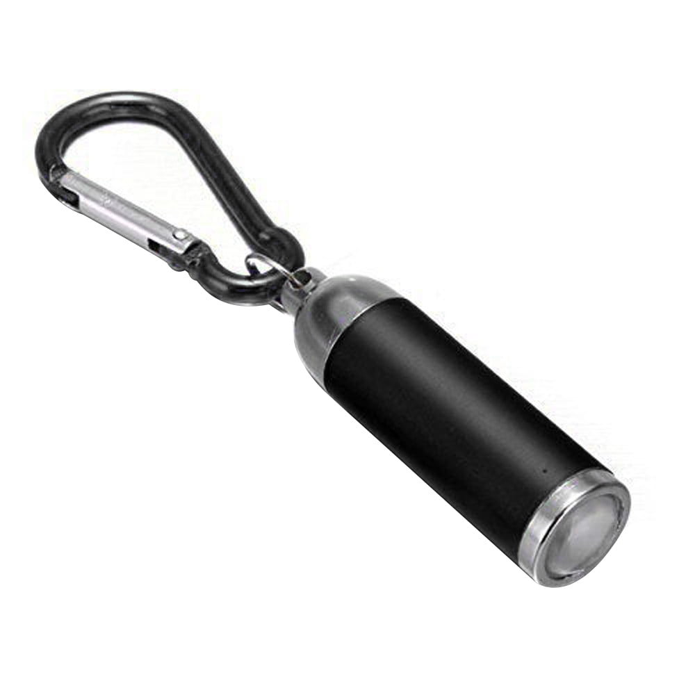 WQQZJJ Outdoor Fun Gifts Ultra Bright Mini LED Camping Flashlight Torch Keyring Portable KeyChain on Clearance Black - Image 1