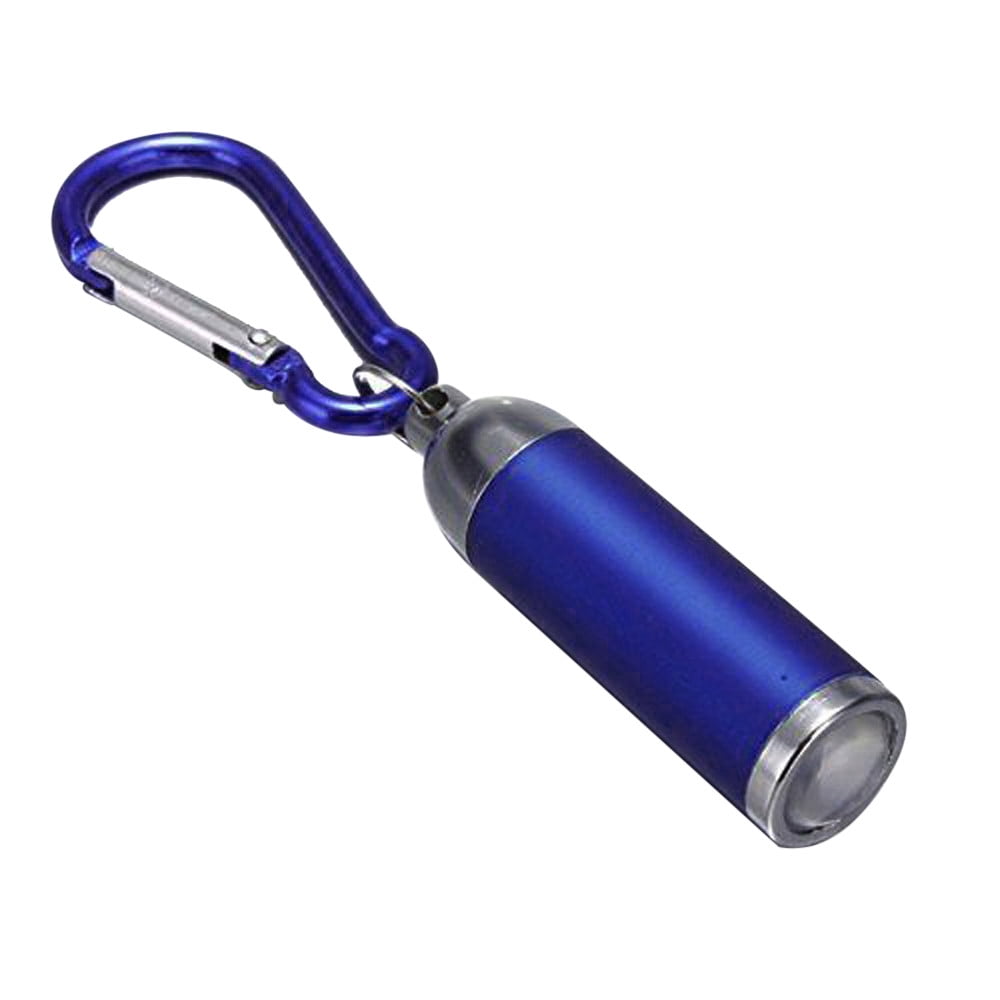 WQQZJJ Outdoor Fun Gifts Ultra Bright Mini LED Camping Flashlight Torch Keyring Portable KeyChain on Clearance Blue - Image 1