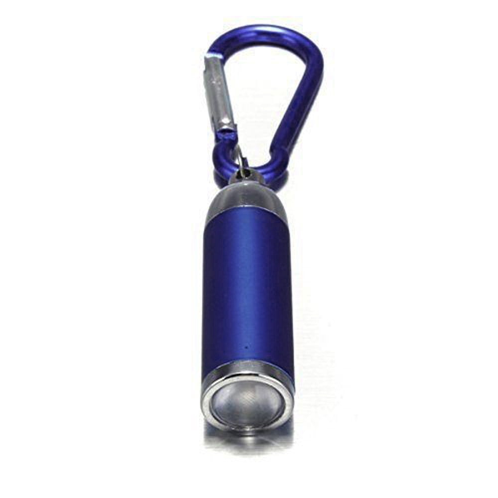 WQQZJJ Outdoor Fun Gifts Ultra Bright Mini LED Camping Flashlight Torch Keyring Portable KeyChain on Clearance Blue - Image 2