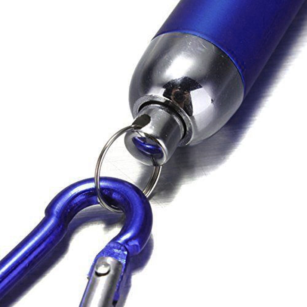 WQQZJJ Outdoor Fun Gifts Ultra Bright Mini LED Camping Flashlight Torch Keyring Portable KeyChain on Clearance Blue - Image 4