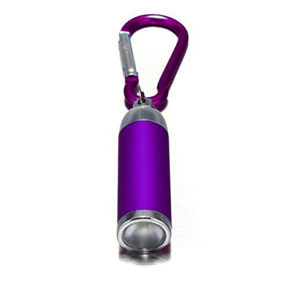 WQQZJJ Outdoor Fun Gifts Ultra Bright Mini LED Camping Flashlight Torch Keyring Portable KeyChain on Clearance Purple - Image 4