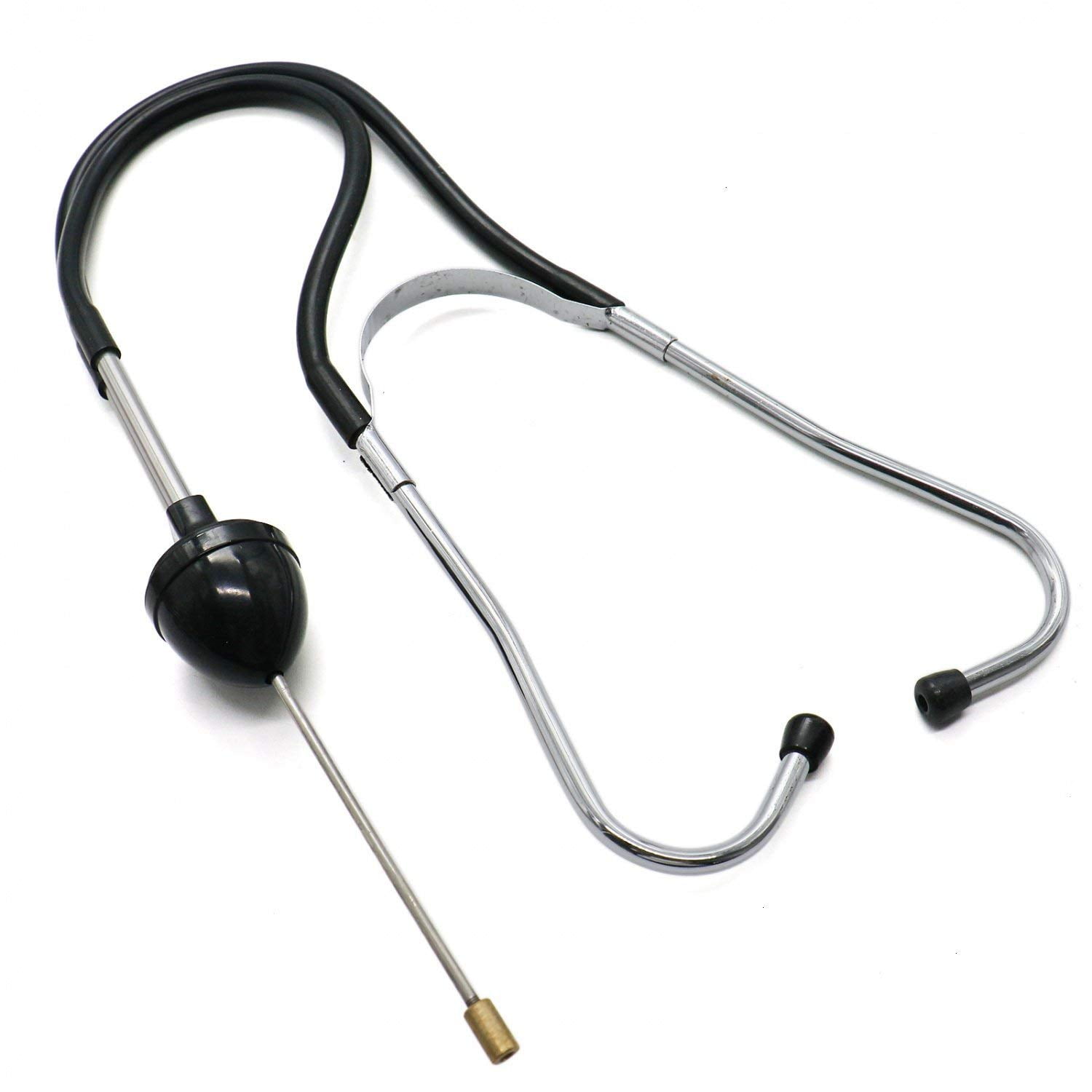 Garnish Gripper Mechanic's Stethoscope Automotive Engine Diagnostic Sensitive Hearing Tool for Cars, Trucks and Motorcycles,Black A418 - Image 4