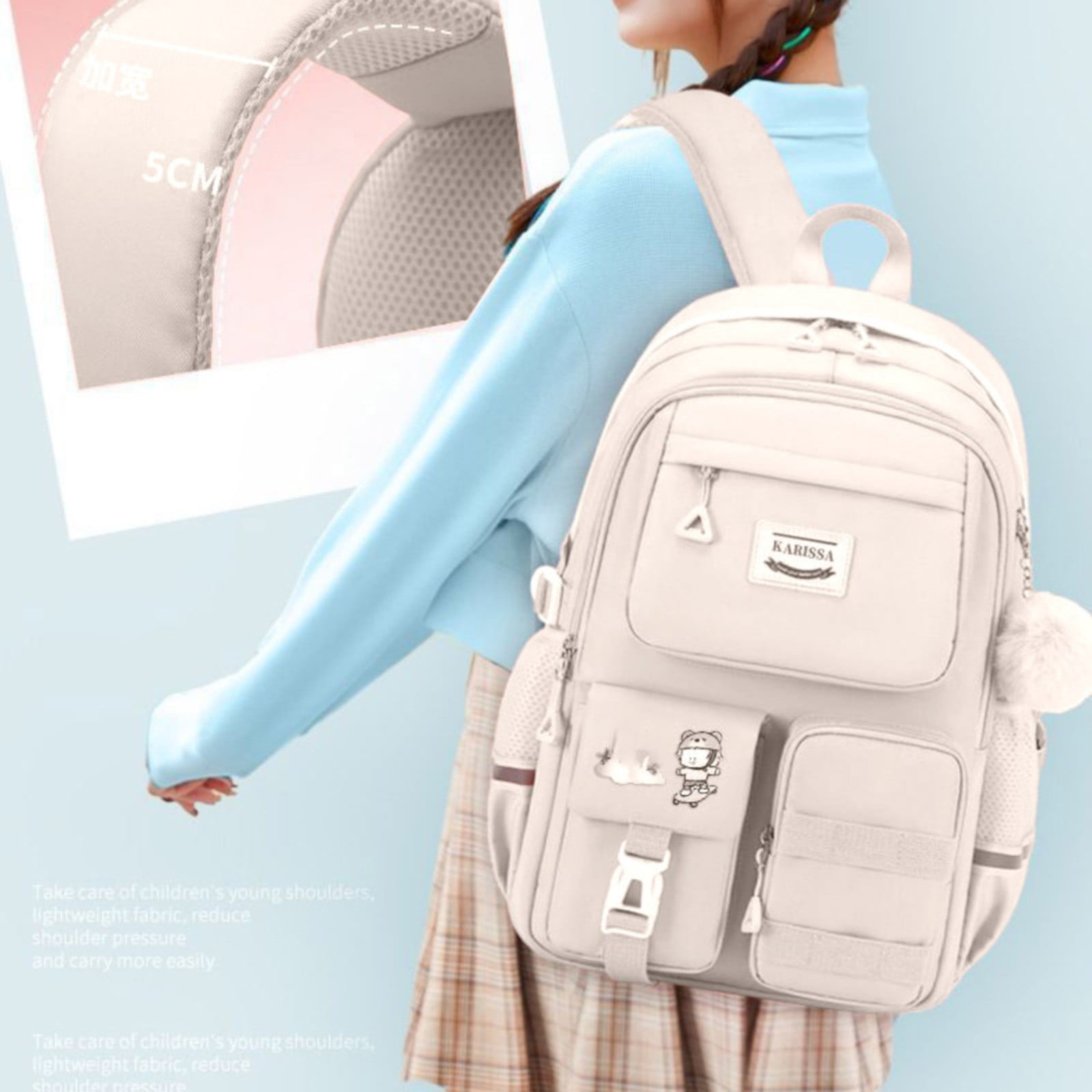 Back to College Yxwen school bag 17